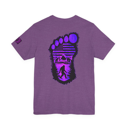 Bigfoot Adventure Unisex Tee, Retro Graphic Shirt, Nature Lover Gift, Camping Shirt, Outdoorsy Apparel, Summer Style