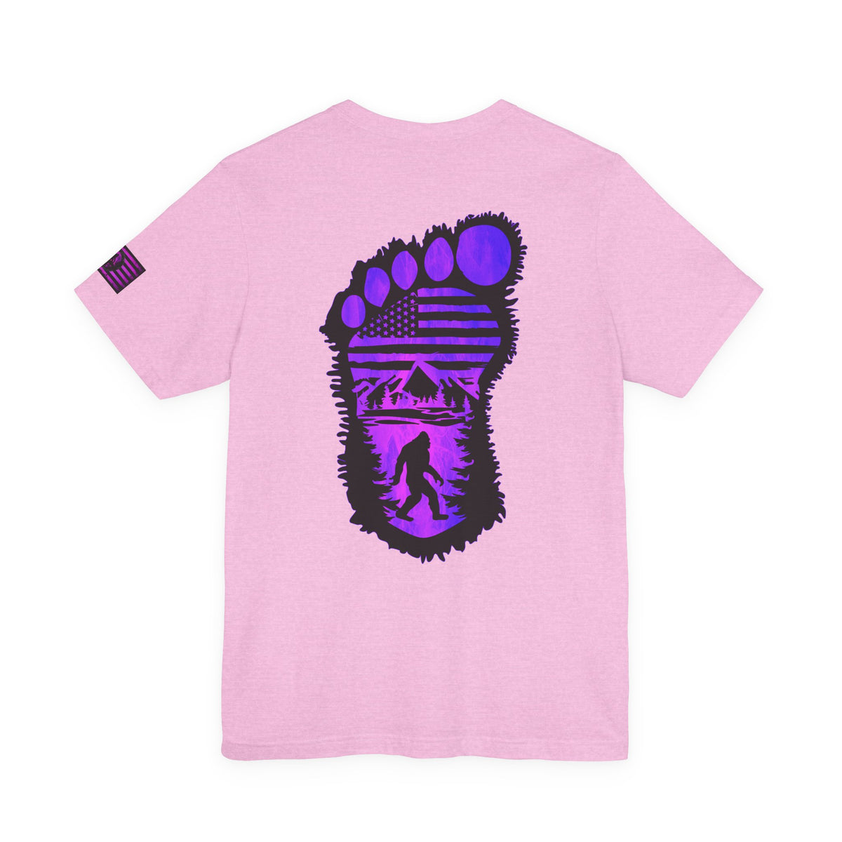 Bigfoot Adventure Unisex Tee, Retro Graphic Shirt, Nature Lover Gift, Camping Shirt, Outdoorsy Apparel, Summer Style