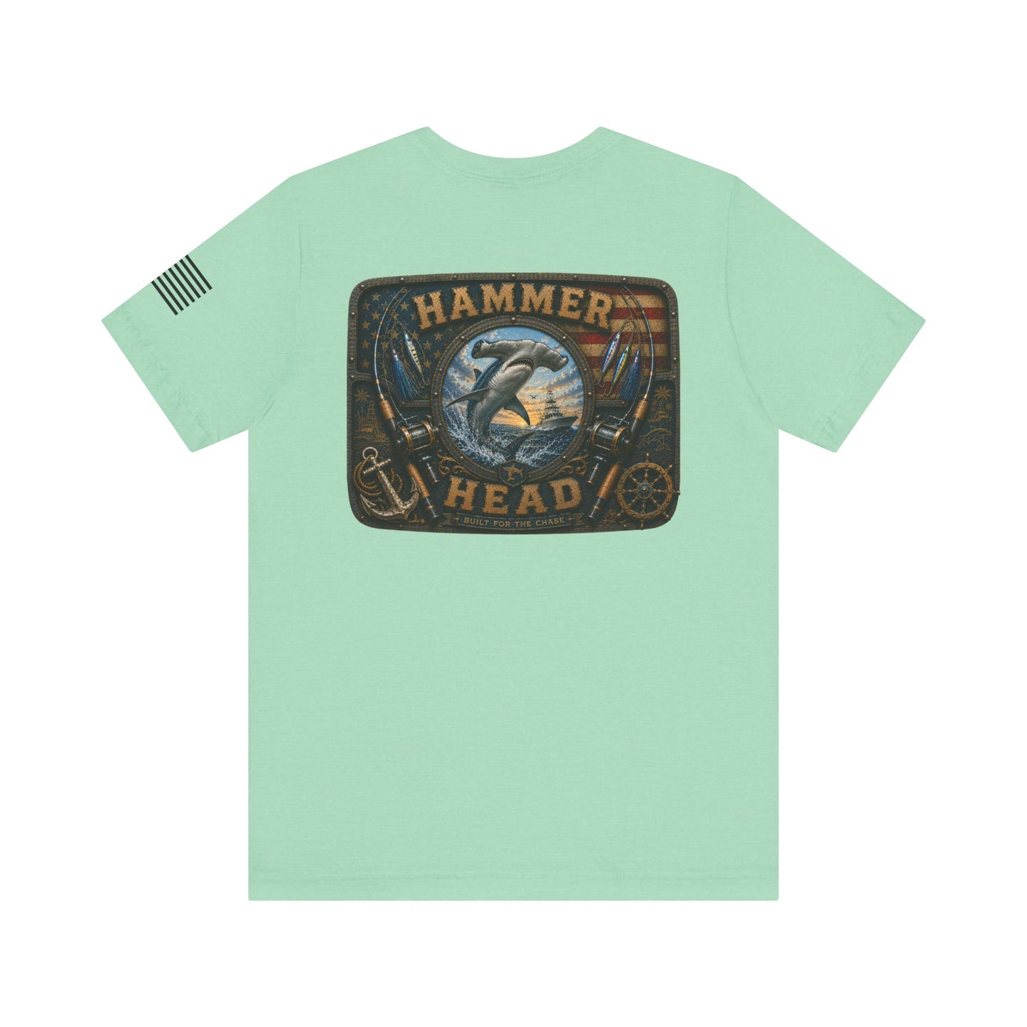 Hammerhead Life Shark Fishing T-Shirt – WRAEVN OUTDOORS Offshore Angler Tee