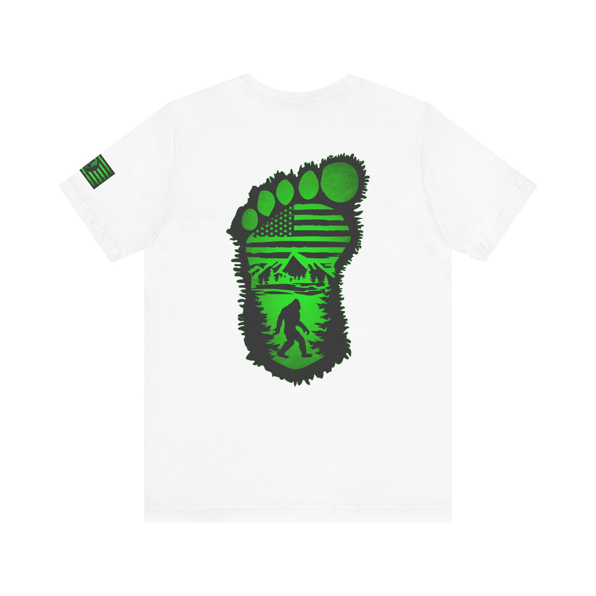Bigfoot Adventure Tee, Unisex Graphic Tee, Nature Lovers Shirt, Hiking Outfit, Outdoor Exploration Clothing