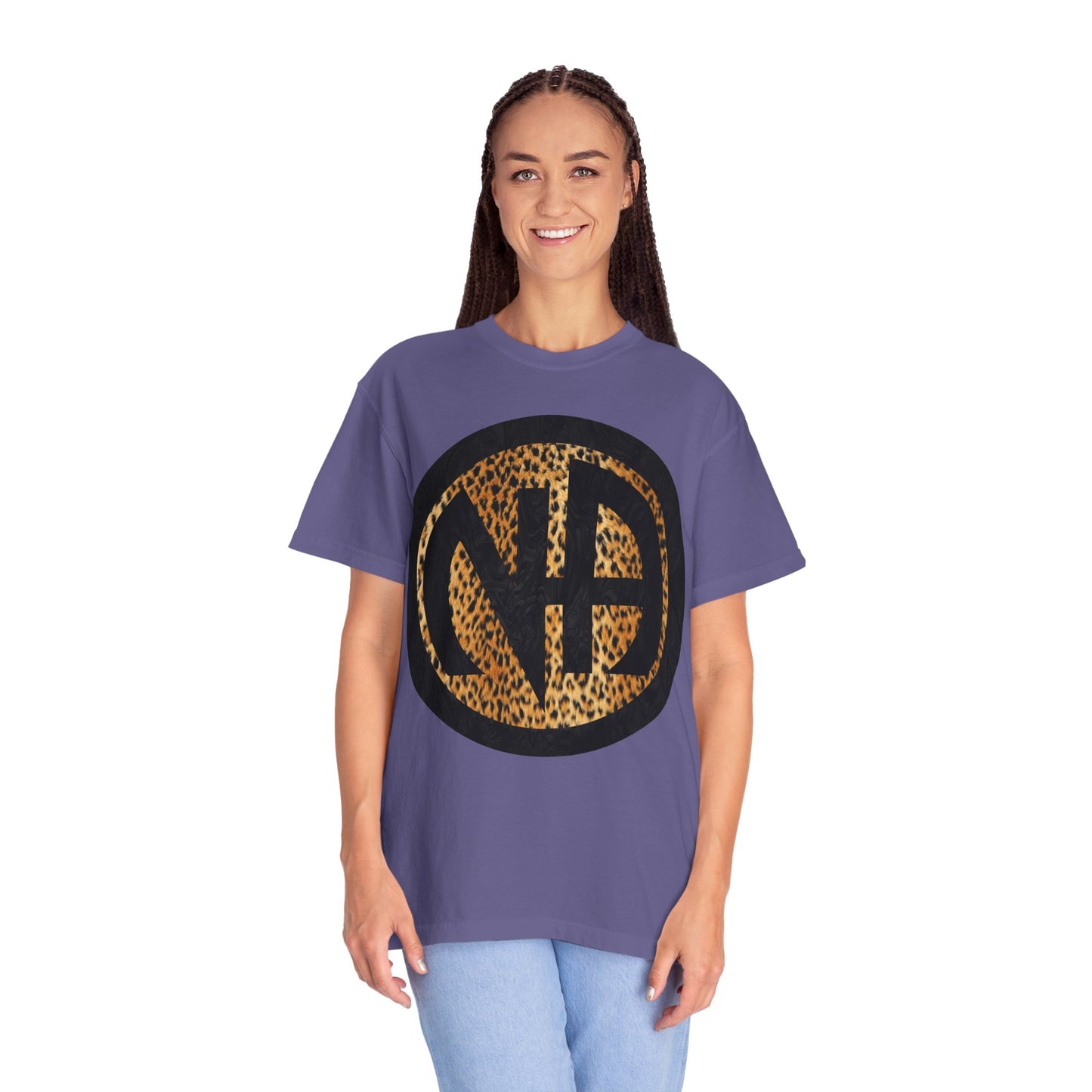 Narcotics Anonymous NA Logo – Leopard Print Recovery Symbol Art T-Shirt, Recovery T-Shirt