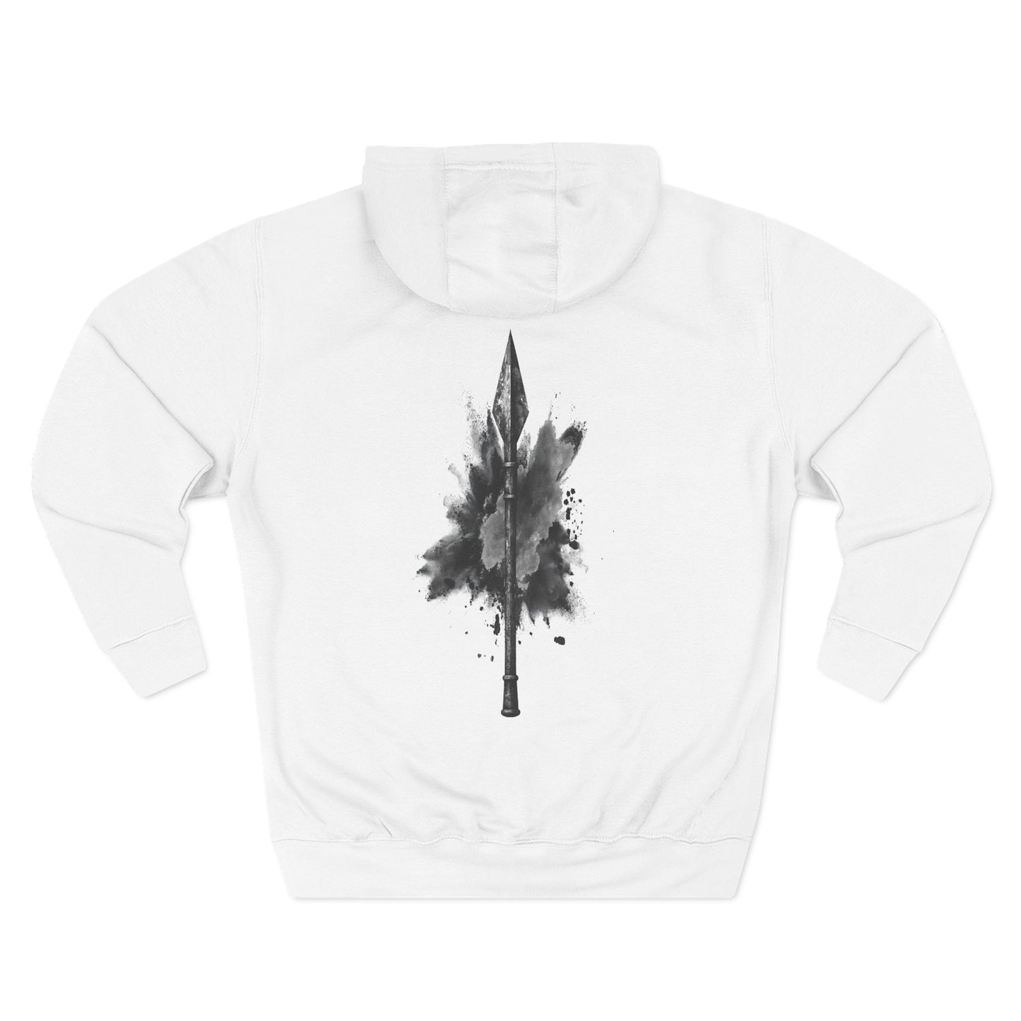 Three-Panel Fleece Hoodie Spartan Warrior
