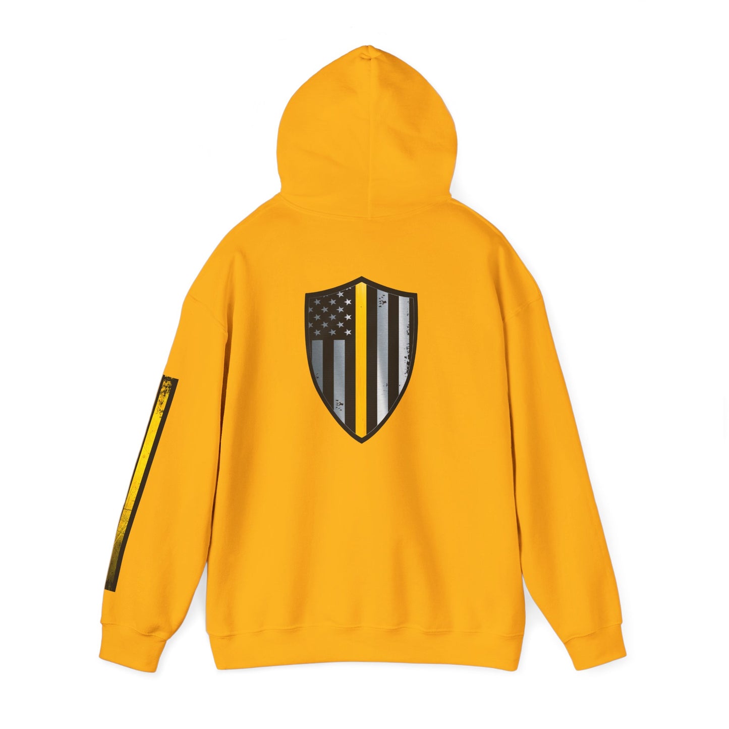 911 Dispatch Thin Yellow Line Hoodie - Dispatcher Support, Police Dispatcher Sweatshirt, Emergency Dispatcher Gift, First