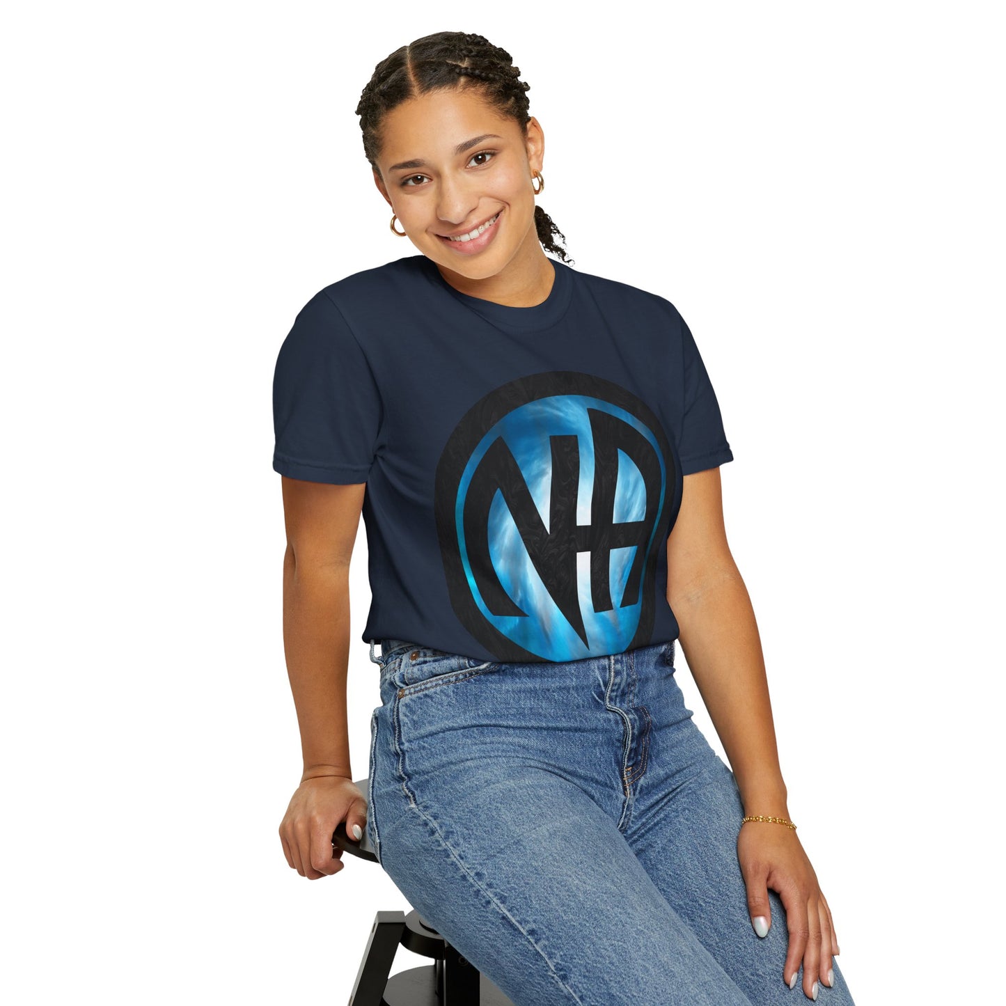 Narcotics Anonymous NA Logo – Cloud & Black Recovery Symbol Art T-Shirt, Recovery T-Shirt