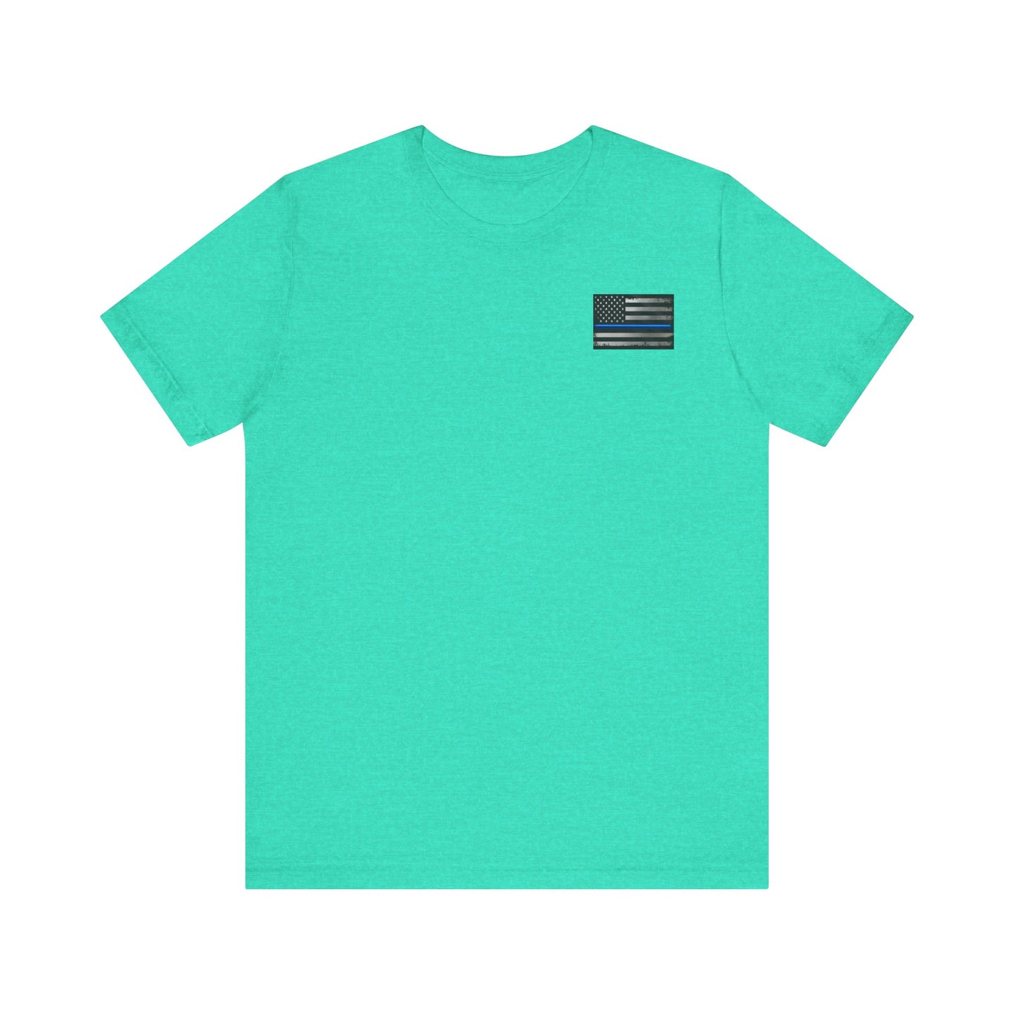 K9 Blue Line Paw Print Tee