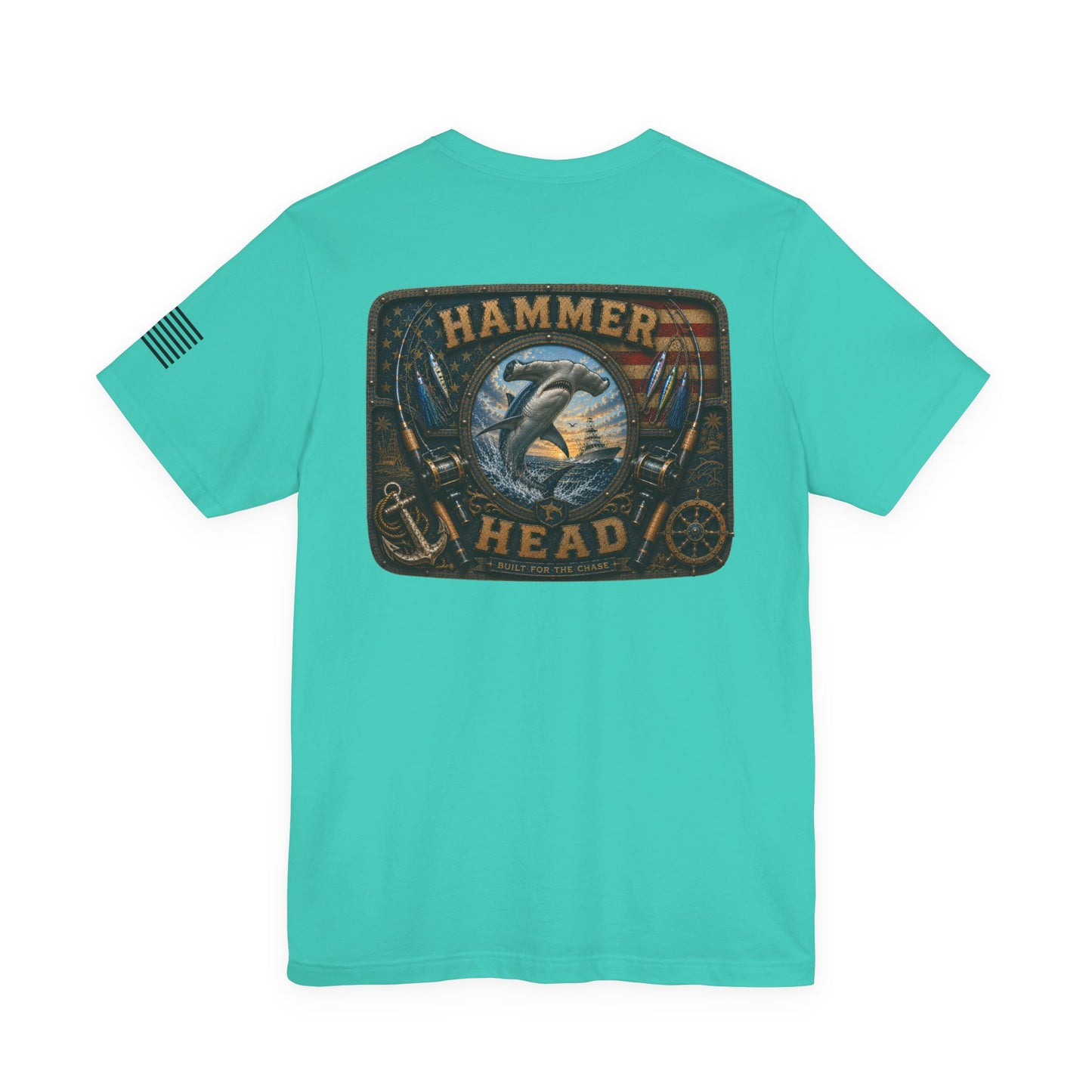 Hammerhead Life Shark Fishing T-Shirt – WRAEVN OUTDOORS Offshore Angler Tee