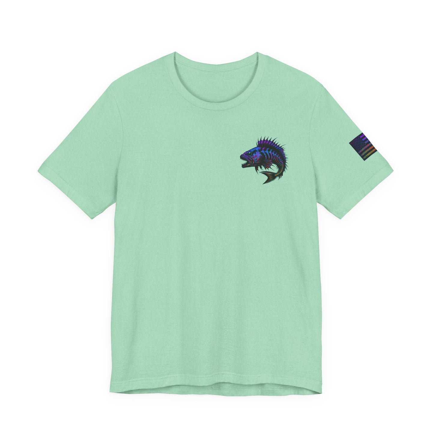 Parrot Fish Unisex Tee, Angler Fishing Shirt, Saltwater Fish Skin Top, Fishing Apparel, Ocean Lover Gift