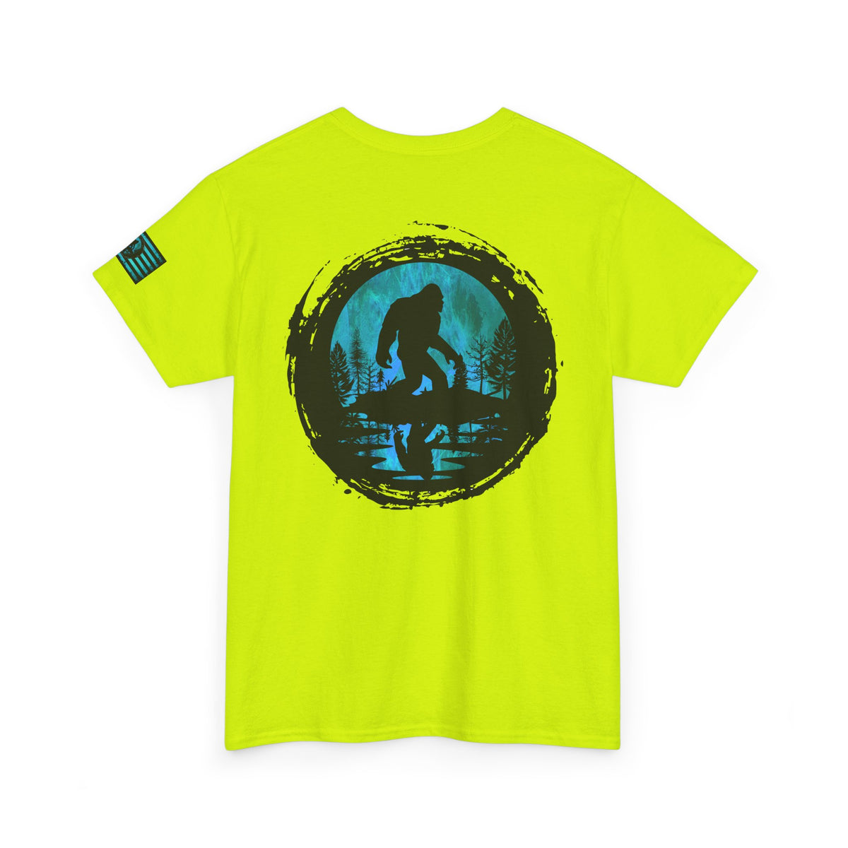 Bigfoot Adventure Unisex Heavy Cotton Tee – Perfect for Outdoorsy Souls, Nature Lovers, Hiking, Camping, Gifts