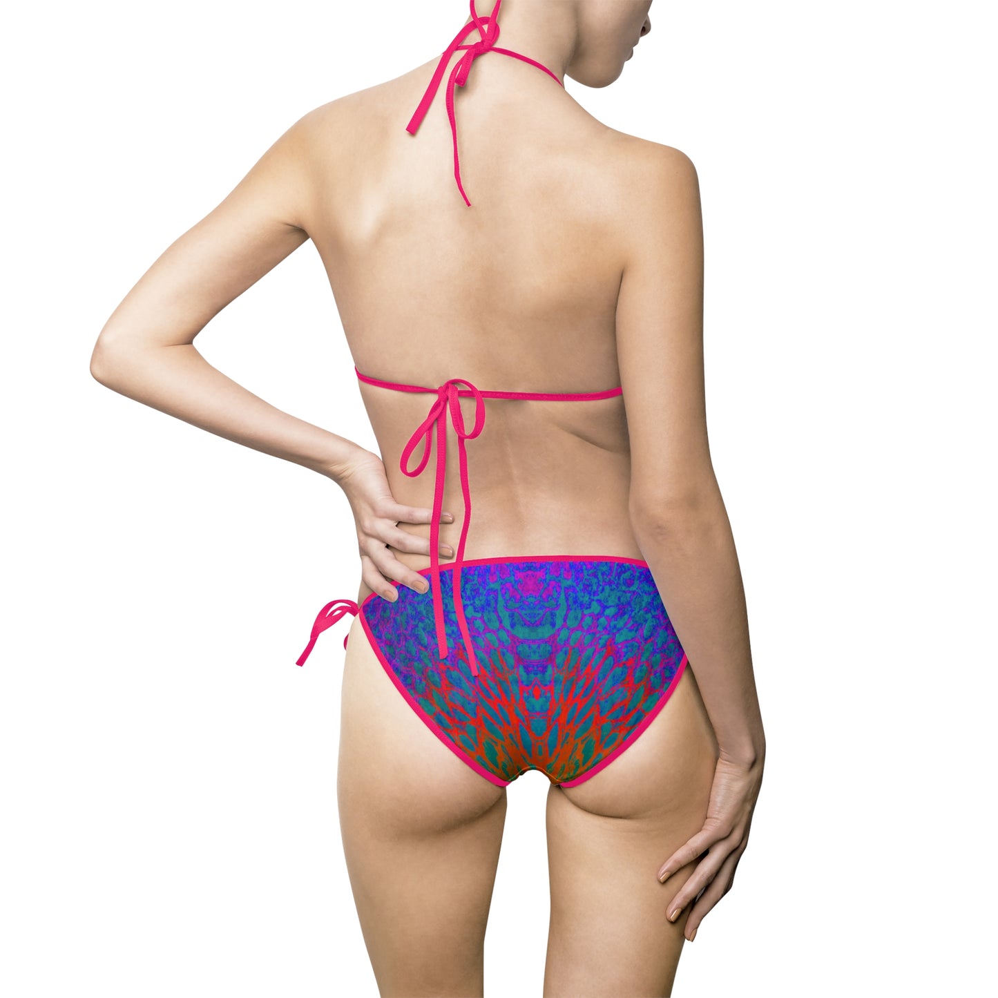 Parrotfish Bikini – Vibrant Coral Reef-Inspired Tropical Swimsuit for Women