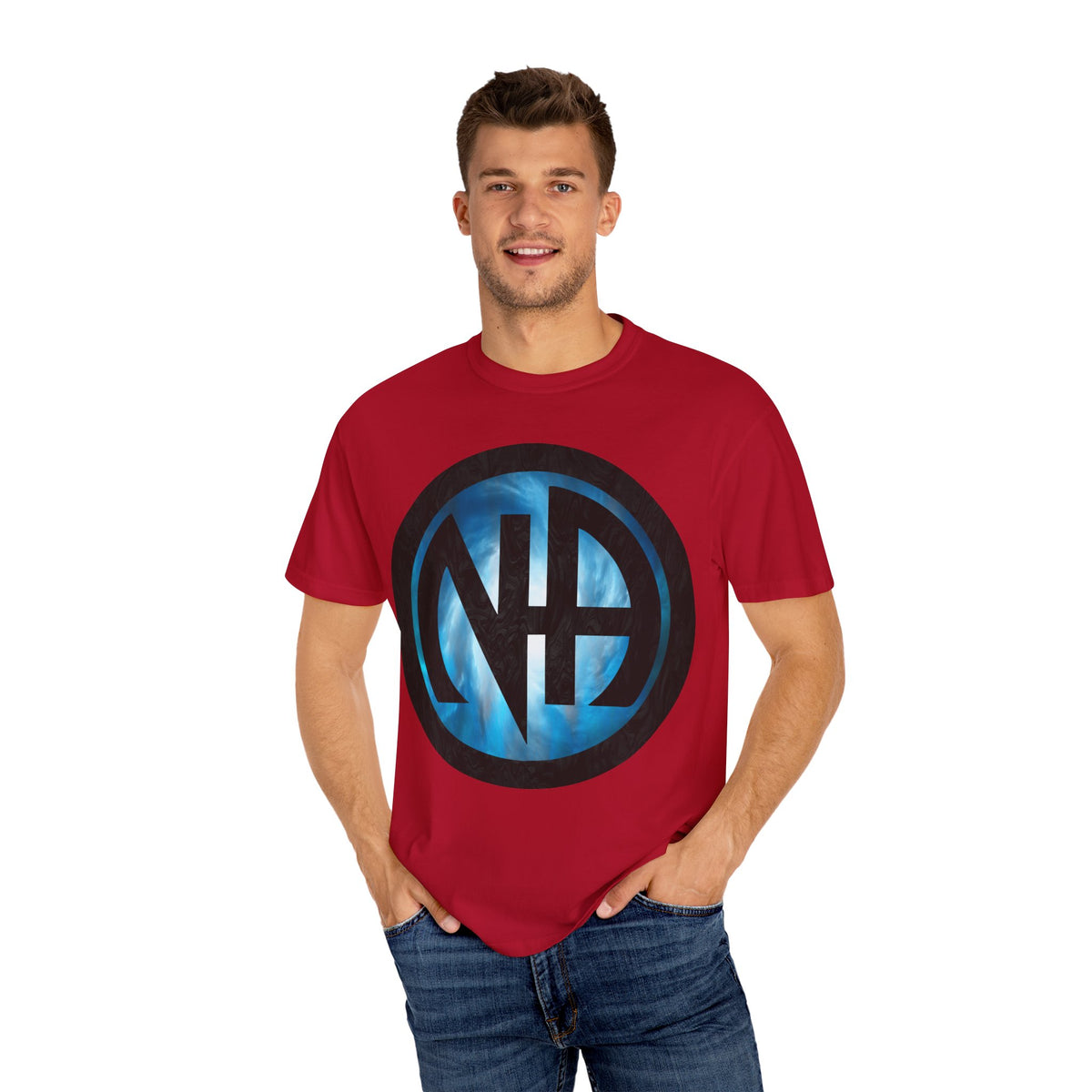 Narcotics Anonymous NA Logo – Cloud & Black Recovery Symbol Art T-Shirt, Recovery T-Shirt