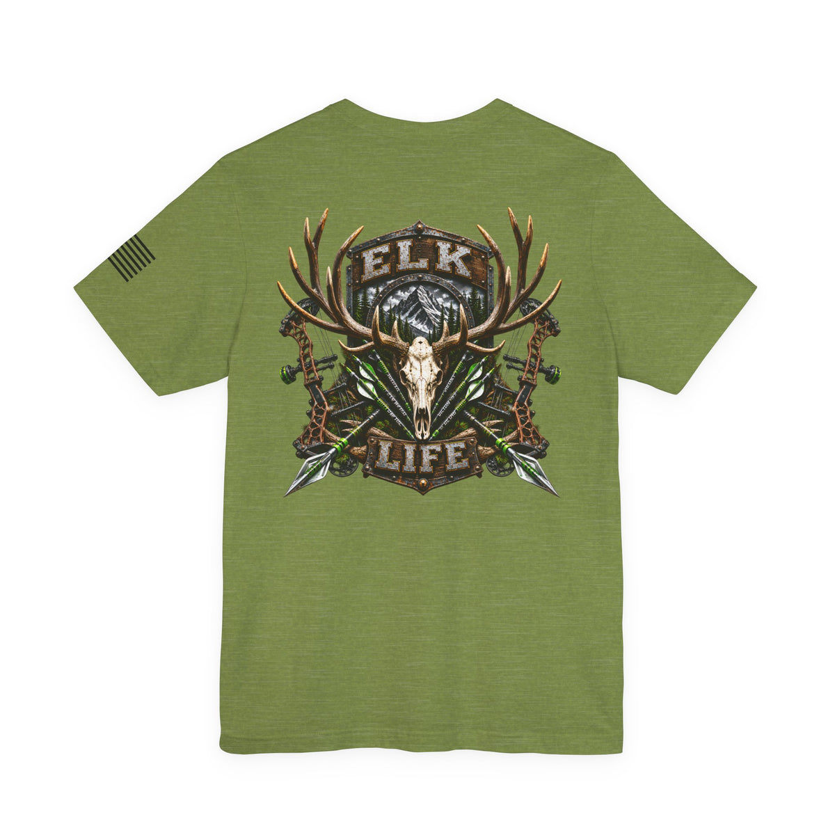 Elk Life Archery Hunting T-Shirt – WRAEVN OUTDOORS Elk Hunter Tee