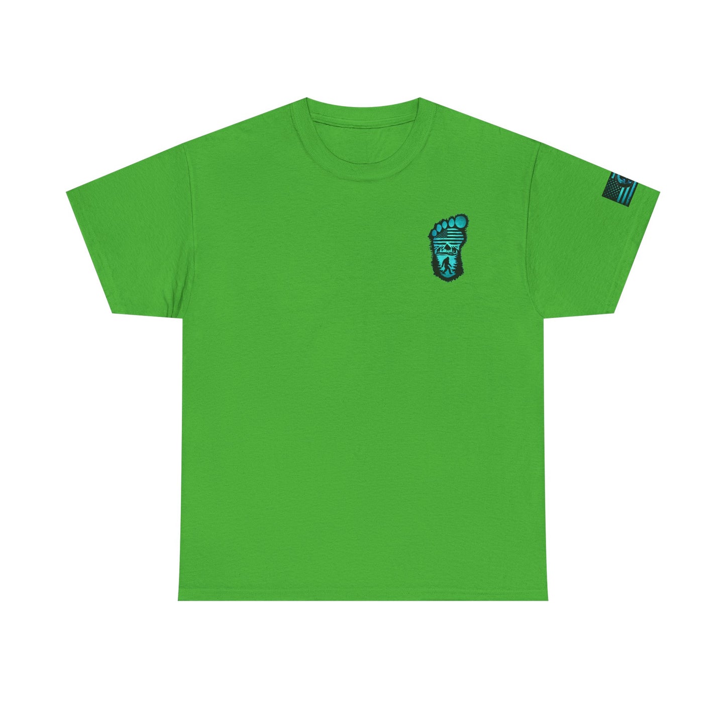 Bigfoot Adventure Unisex Heavy Cotton Tee – Perfect for Outdoorsy Souls, Nature Lovers, Hiking, Camping, Gifts