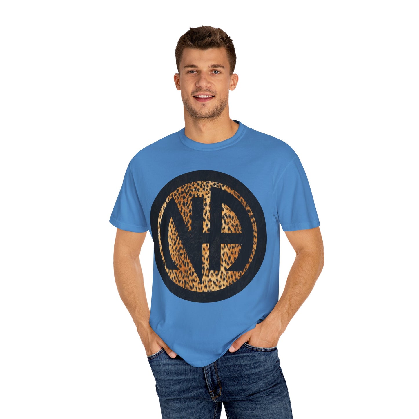 Narcotics Anonymous NA Logo – Leopard Print Recovery Symbol Art T-Shirt, Recovery T-Shirt