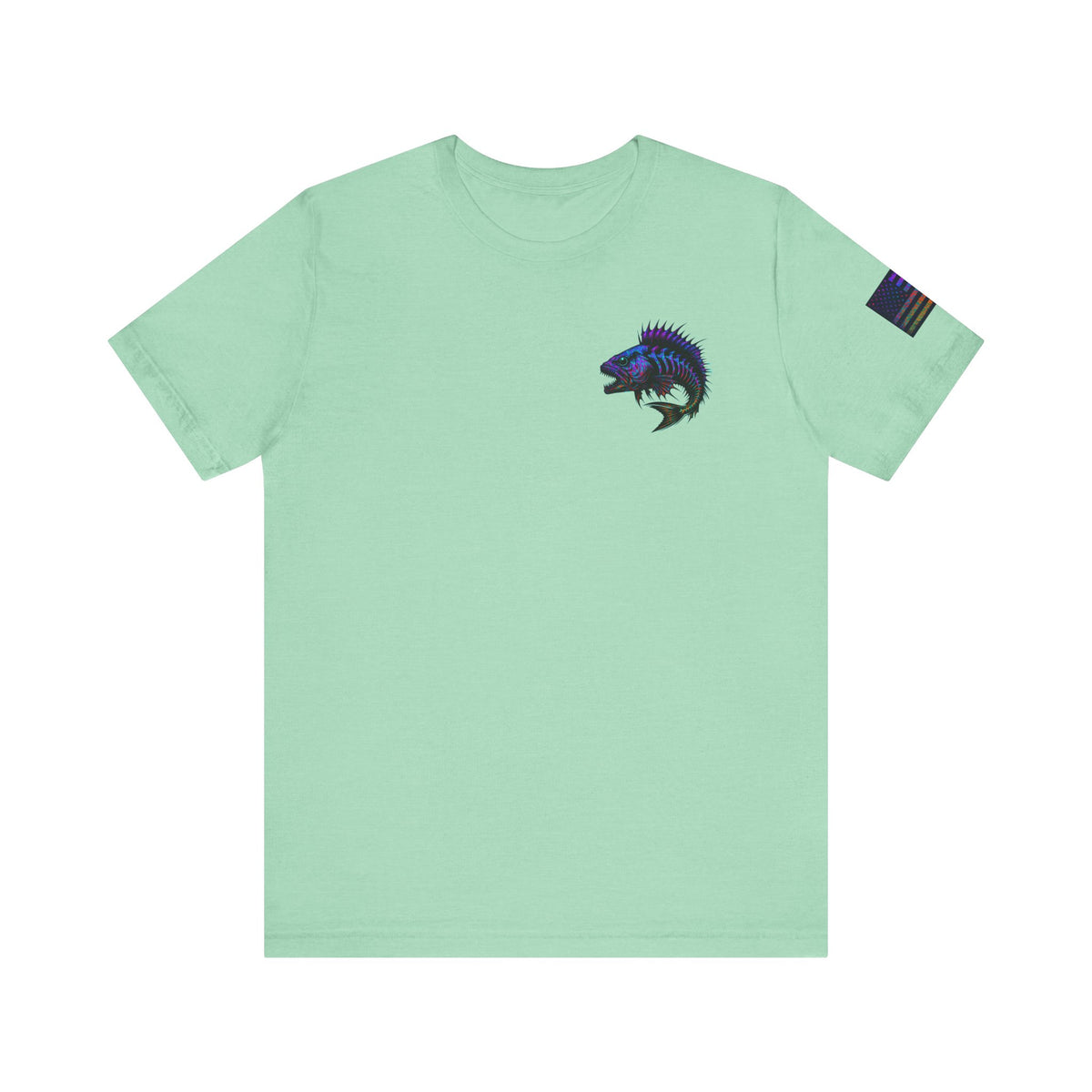 Parrot Fish Unisex Tee, Angler Fishing Shirt, Saltwater Fish Skin Top, Fishing Apparel, Ocean Lover Gift