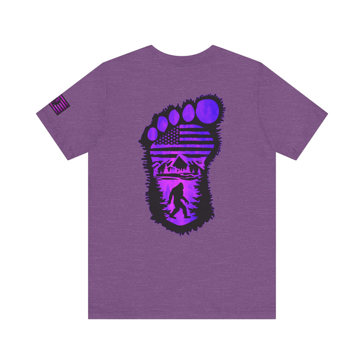 Bigfoot Adventure Unisex Tee, Retro Graphic Shirt, Nature Lover Gift, Camping Shirt, Outdoorsy Apparel, Summer Style