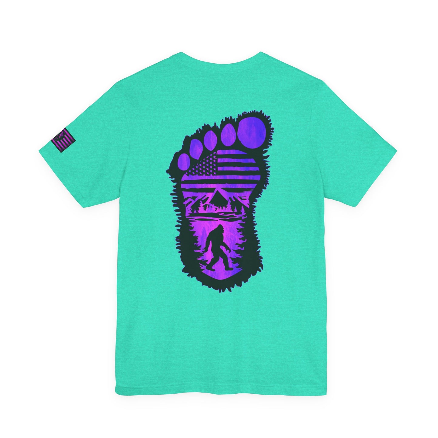 Bigfoot Adventure Unisex Tee, Retro Graphic Shirt, Nature Lover Gift, Camping Shirt, Outdoorsy Apparel, Summer Style