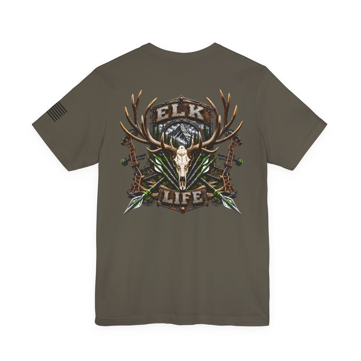 Elk Life Archery Hunting T-Shirt – WRAEVN OUTDOORS Elk Hunter Tee
