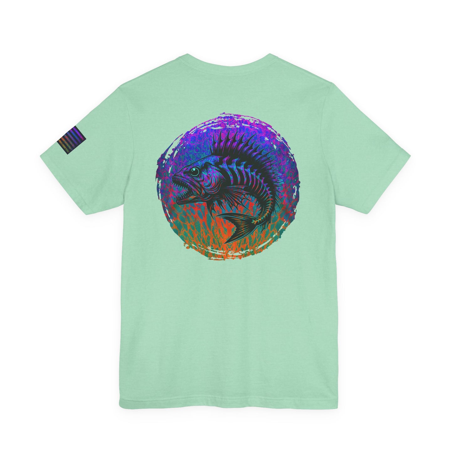 Parrot Fish Unisex Tee, Angler Fishing Shirt, Saltwater Fish Skin Top, Fishing Apparel, Ocean Lover Gift