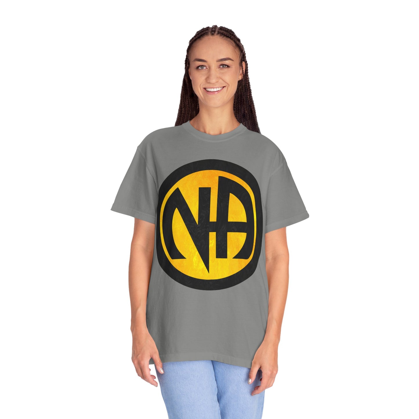 Narcotics Anonymous NA Logo – Yellow & Black Recovery Symbol Art T-Shirt, Recovery T-Shirt
