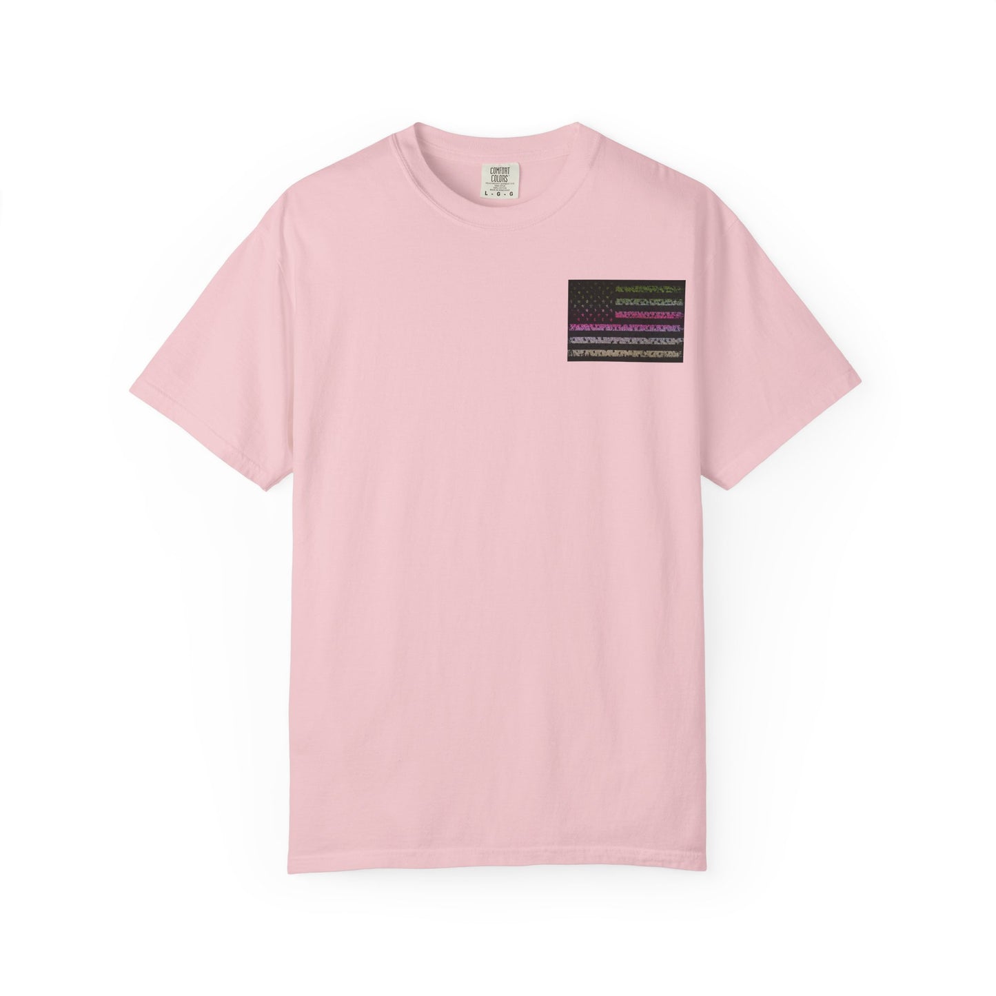 Trout Life T-Shirt — Fishing Graphic Tee with Trout & American Flag