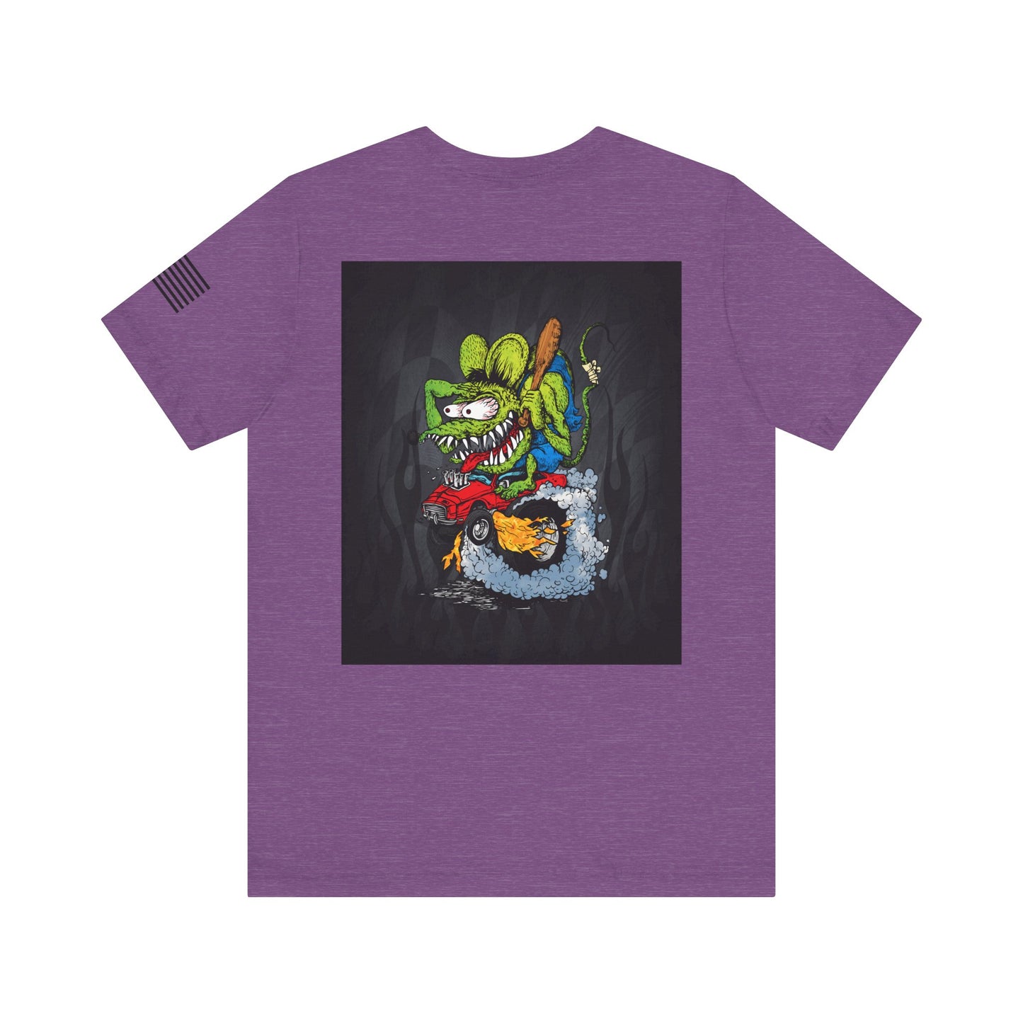 Rat Fink Monster Hot Rod Burnout – Wild Cartoon Drag Racer Tee