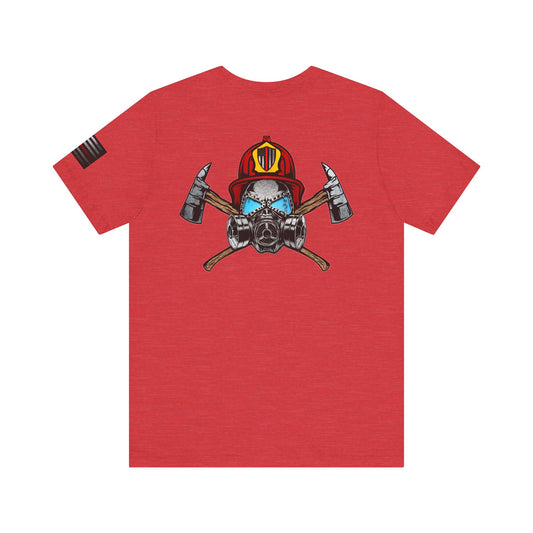 Firefighter Tribute Tee, Firefighter Shirt, Unisex Top, First Responder Apparel, Gift for Firefighters