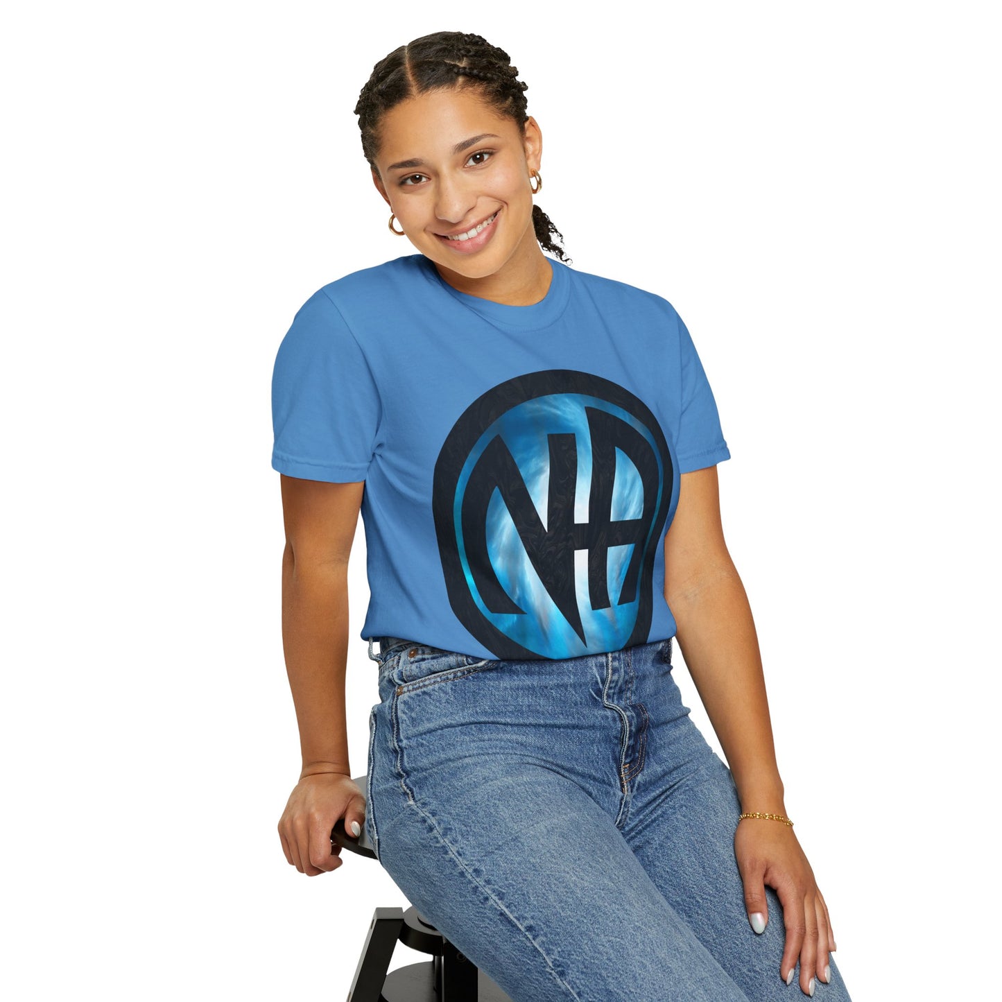 Narcotics Anonymous NA Logo – Cloud & Black Recovery Symbol Art T-Shirt, Recovery T-Shirt