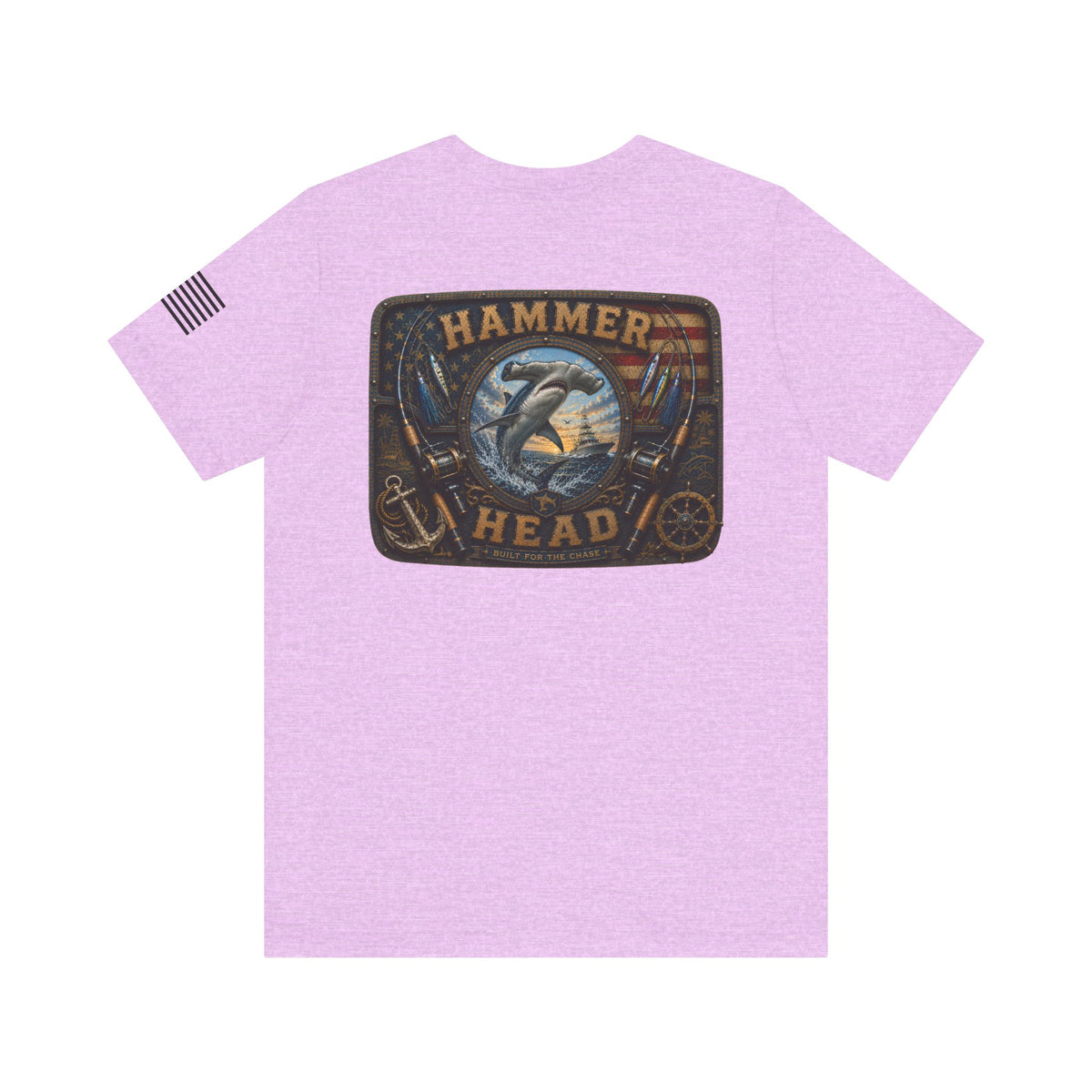 Hammerhead Life Shark Fishing T-Shirt – WRAEVN OUTDOORS Offshore Angler Tee