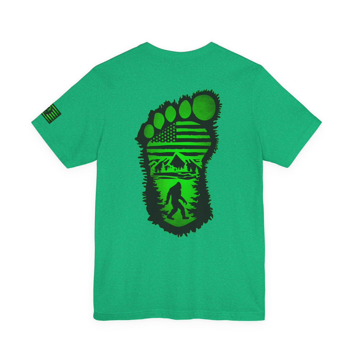 Bigfoot Adventure Tee, Unisex Graphic Tee, Nature Lovers Shirt, Hiking Outfit, Outdoor Exploration Clothing
