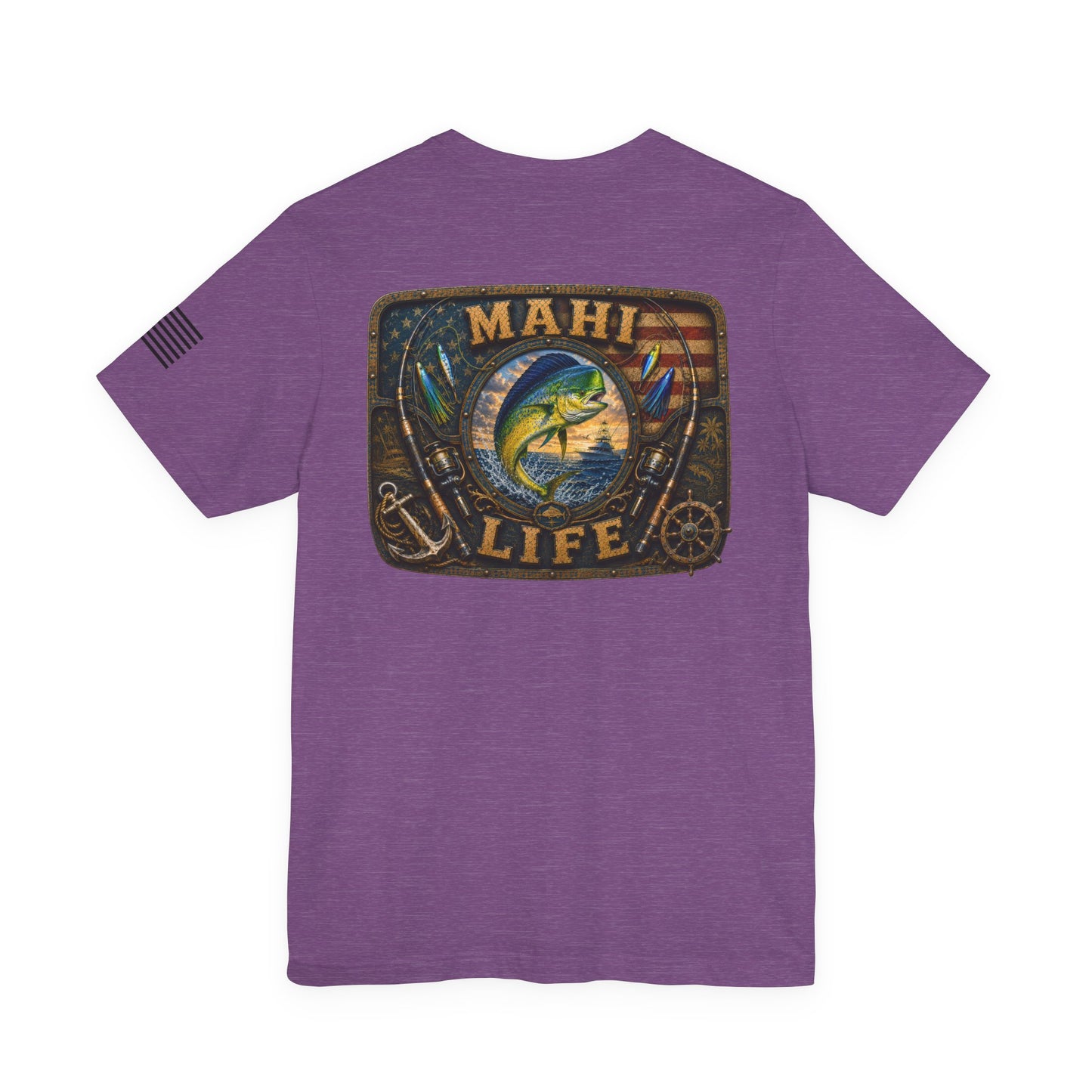 Mahi Life Mahi Mahi Fishing T-Shirt – WRAEVN OUTDOORS Offshore Angler Tee