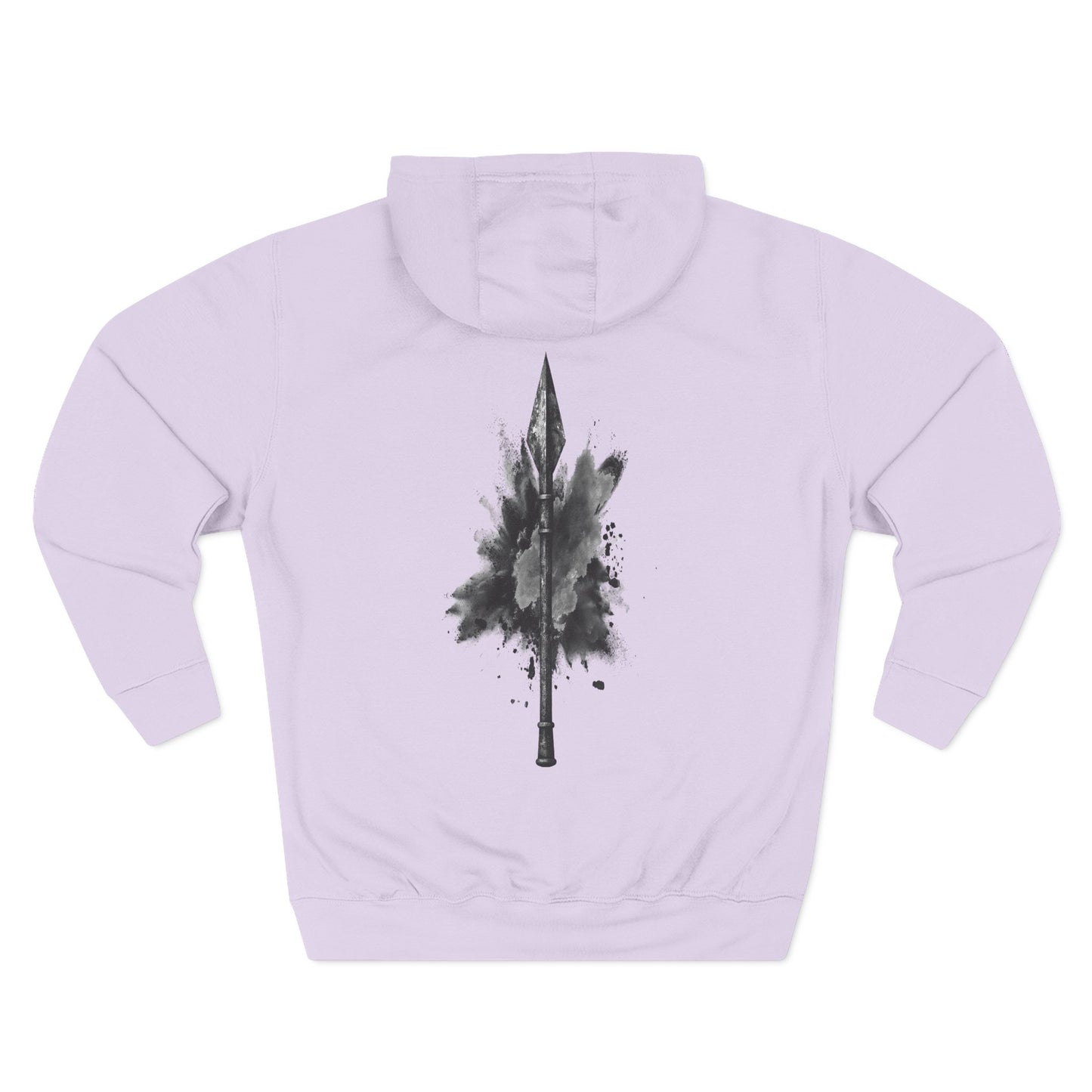 Three-Panel Fleece Hoodie Spartan Warrior