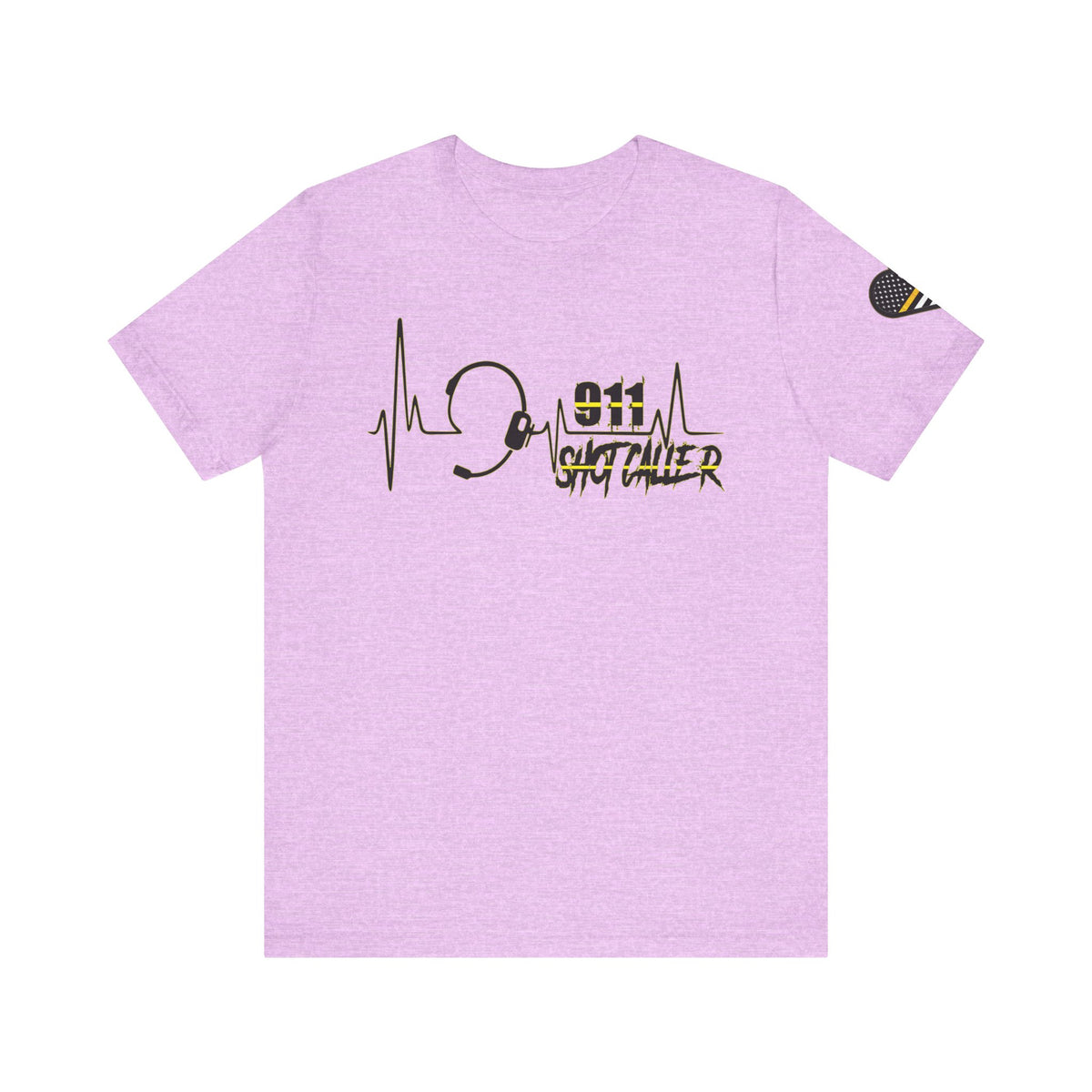 Shot Caller Sugarskull Tee, Dispatcher T-Shirt, 911 Operator Shirt, Unisex Jersey Tee, Short Sleeve Top