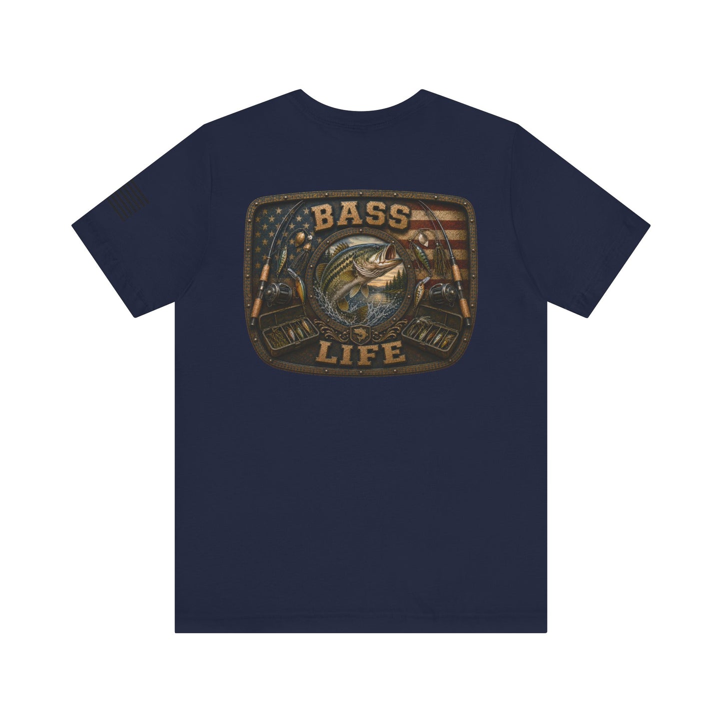 Bass Life Largemouth Bass Fishing T-Shirt – WRAEVN OUTDOORS Angler Tee