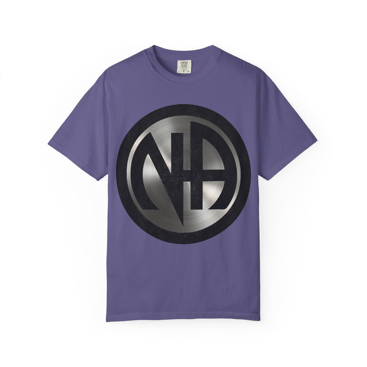 Narcotics Anonymous NA Logo – Metal & Black Recovery Symbol Art T-Shirt, Recovery T-Shirt