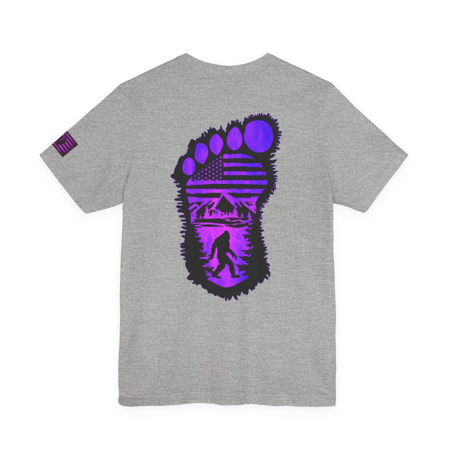 Bigfoot Adventure Unisex Tee, Retro Graphic Shirt, Nature Lover Gift, Camping Shirt, Outdoorsy Apparel, Summer Style