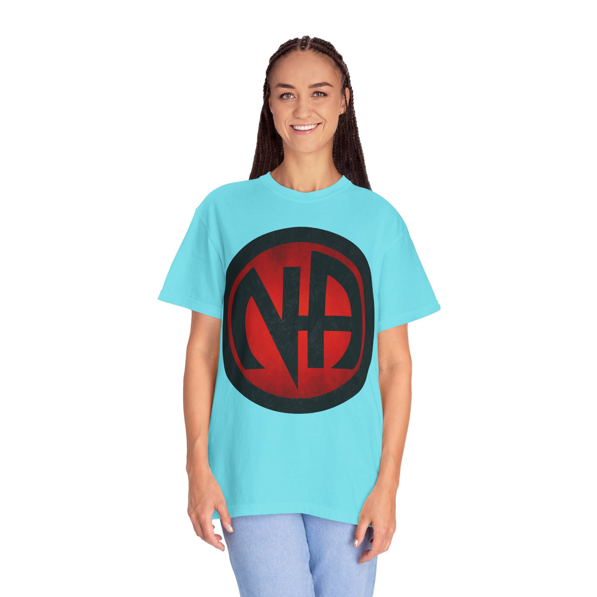 Narcotics Anonymous NA Logo – Red & Black Recovery Symbol Art T-Shirt, Recovery T-Shirt