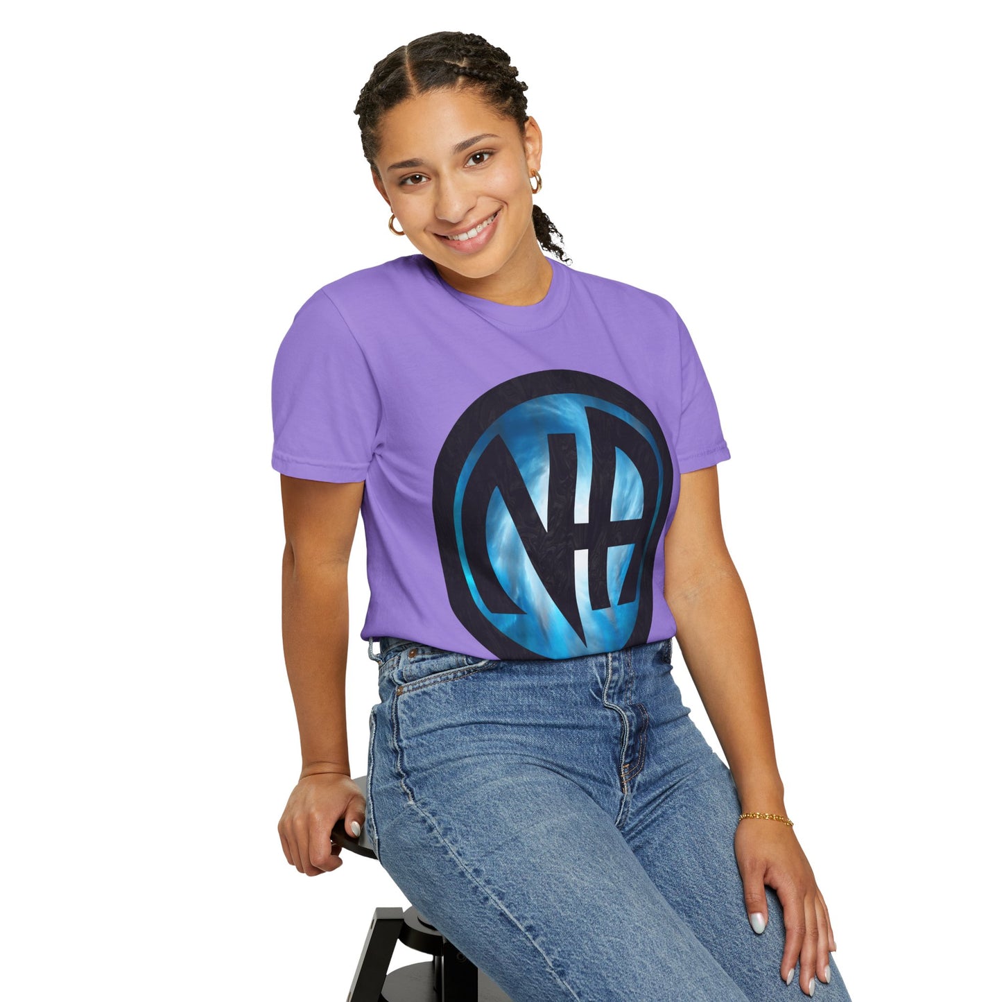 Narcotics Anonymous NA Logo – Cloud & Black Recovery Symbol Art T-Shirt, Recovery T-Shirt