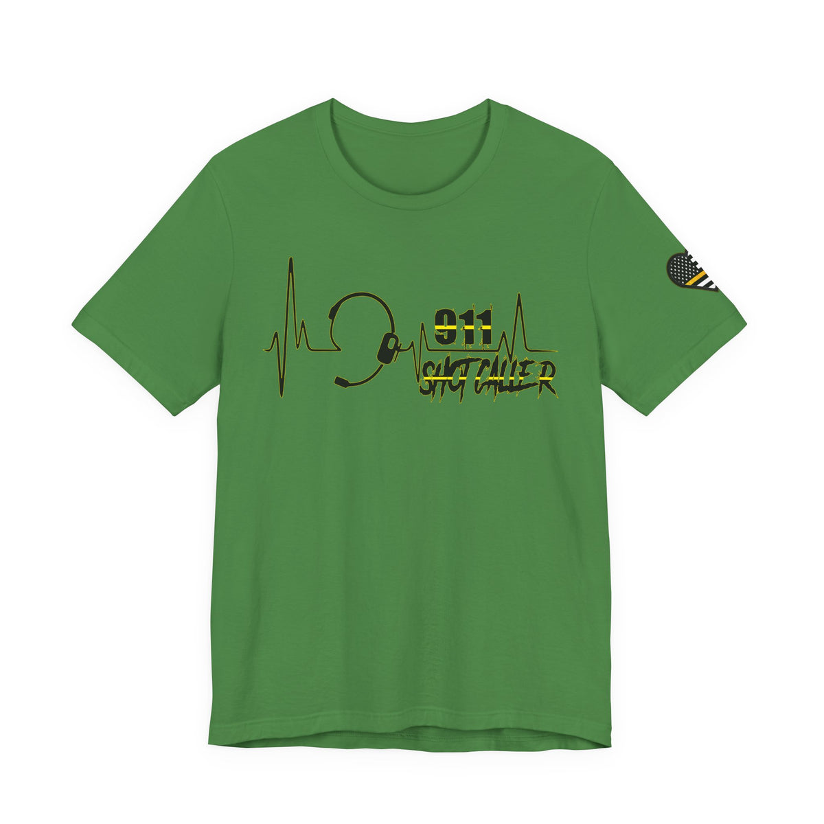 Shot Caller Sugarskull Tee, Dispatcher T-Shirt, 911 Operator Shirt, Unisex Jersey Tee, Short Sleeve Top