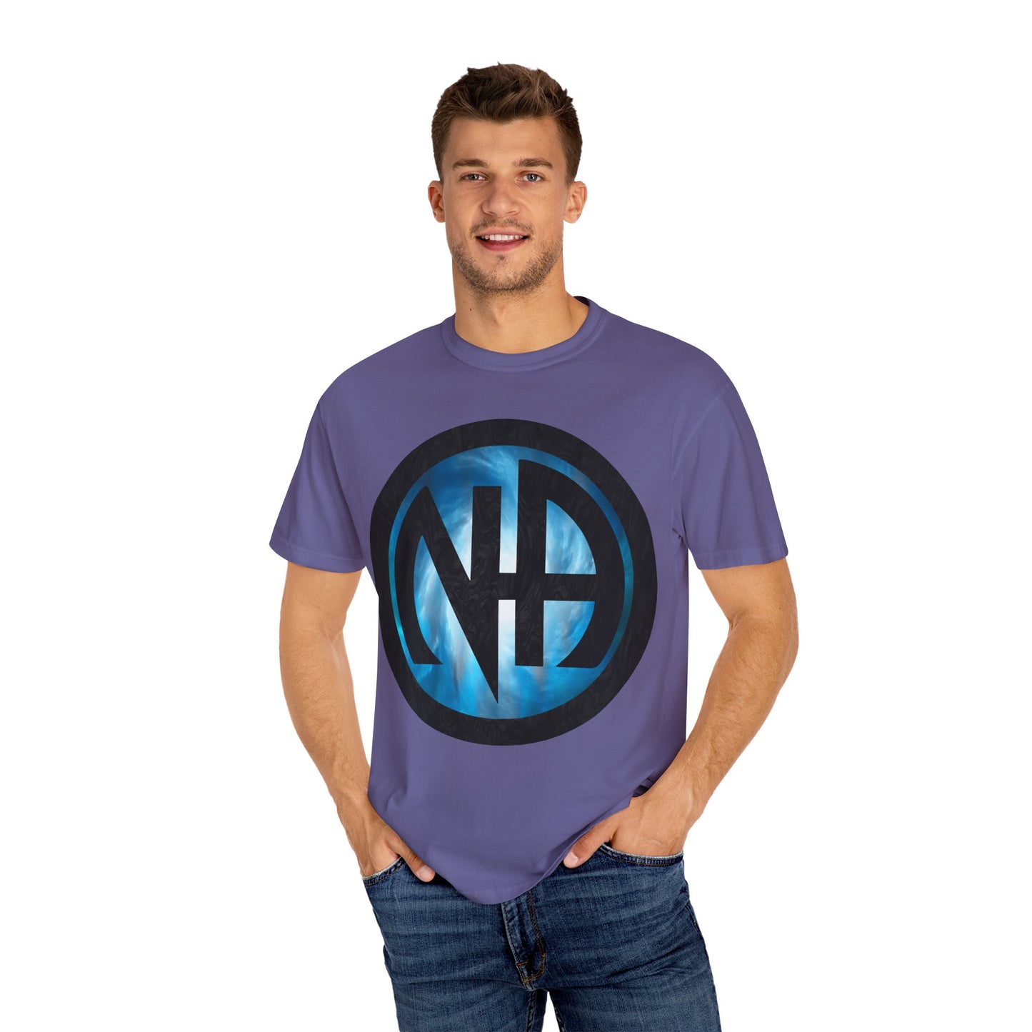 Narcotics Anonymous NA Logo – Cloud & Black Recovery Symbol Art T-Shirt, Recovery T-Shirt
