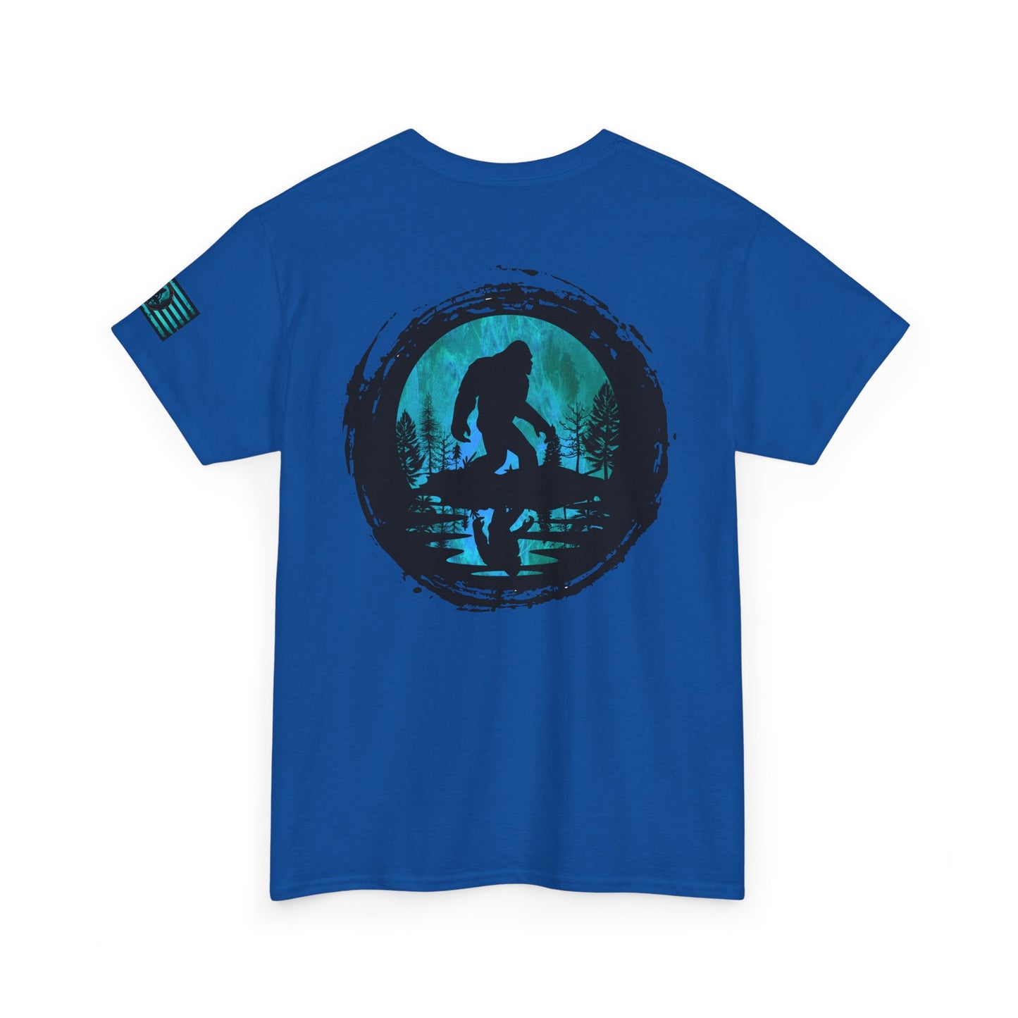 Bigfoot Adventure Unisex Heavy Cotton Tee – Perfect for Outdoorsy Souls, Nature Lovers, Hiking, Camping, Gifts