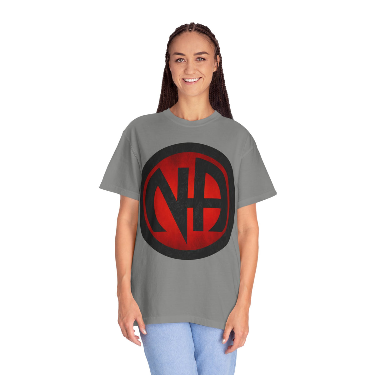 Narcotics Anonymous NA Logo – Red & Black Recovery Symbol Art T-Shirt, Recovery T-Shirt