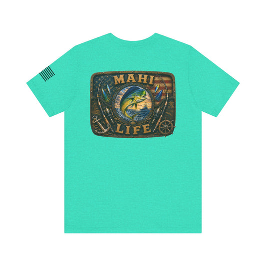 Mahi Life Mahi Mahi Fishing T-Shirt – WRAEVN OUTDOORS Offshore Angler Tee