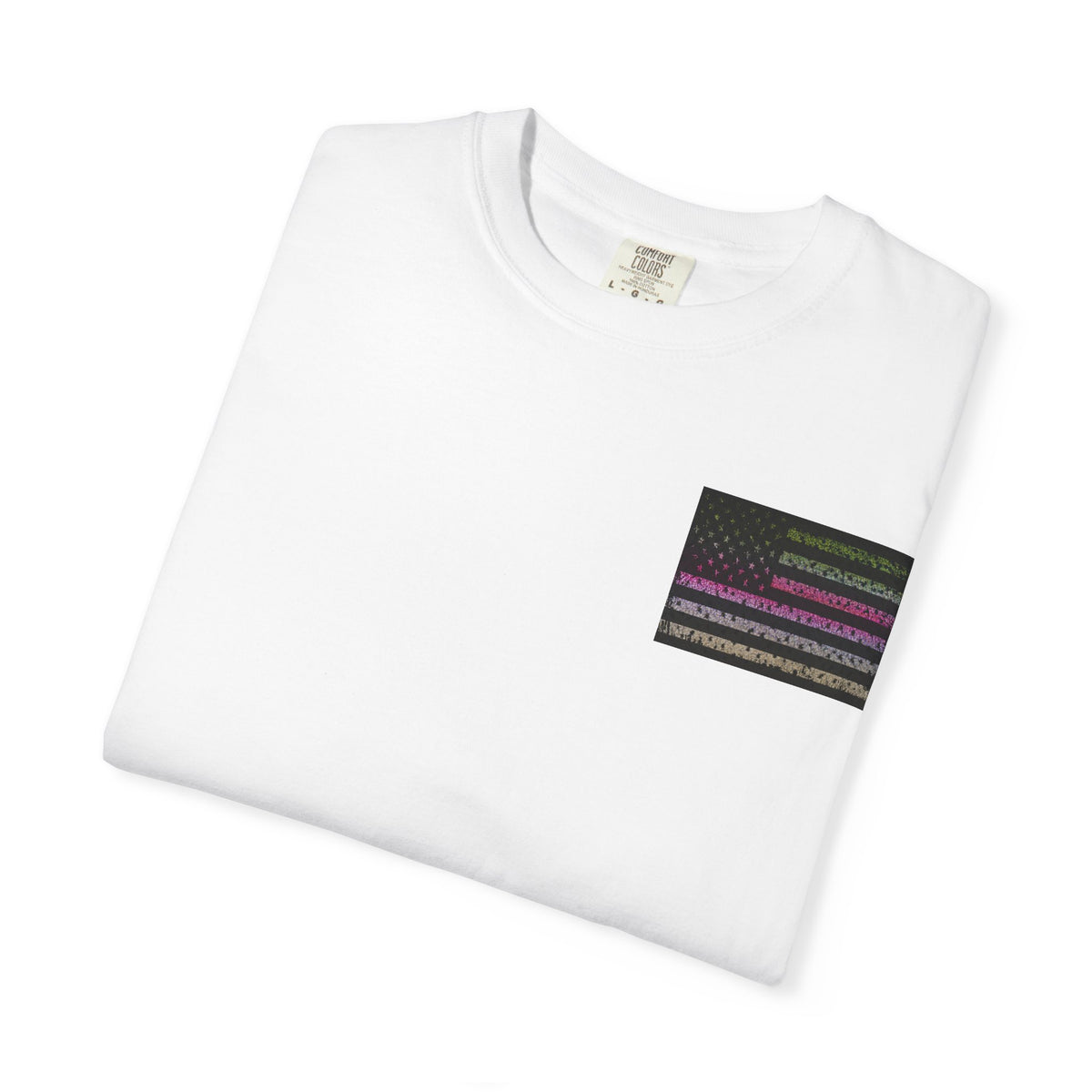 Trout Life T-Shirt — Fishing Graphic Tee with Trout & American Flag