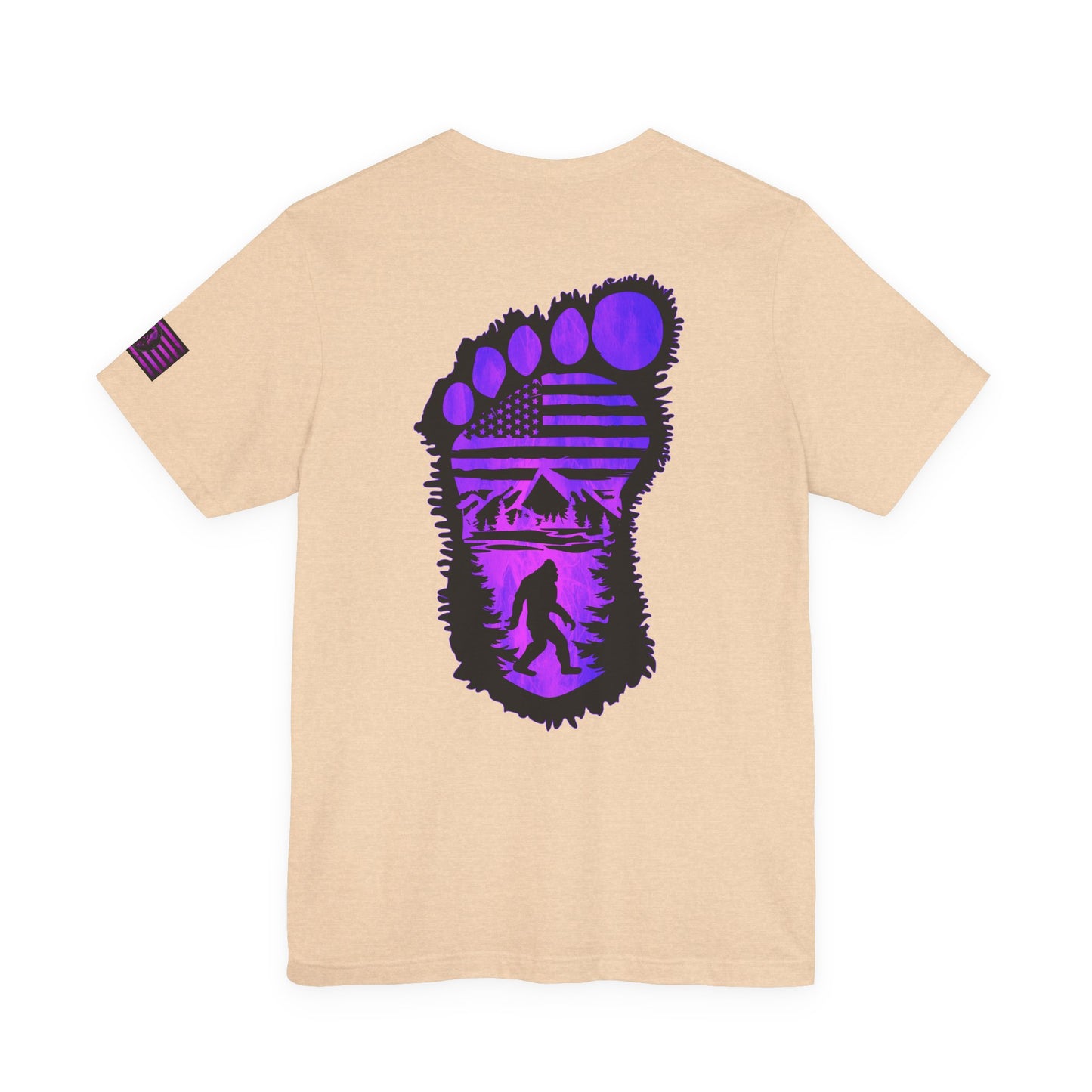 Bigfoot Adventure Unisex Tee, Retro Graphic Shirt, Nature Lover Gift, Camping Shirt, Outdoorsy Apparel, Summer Style