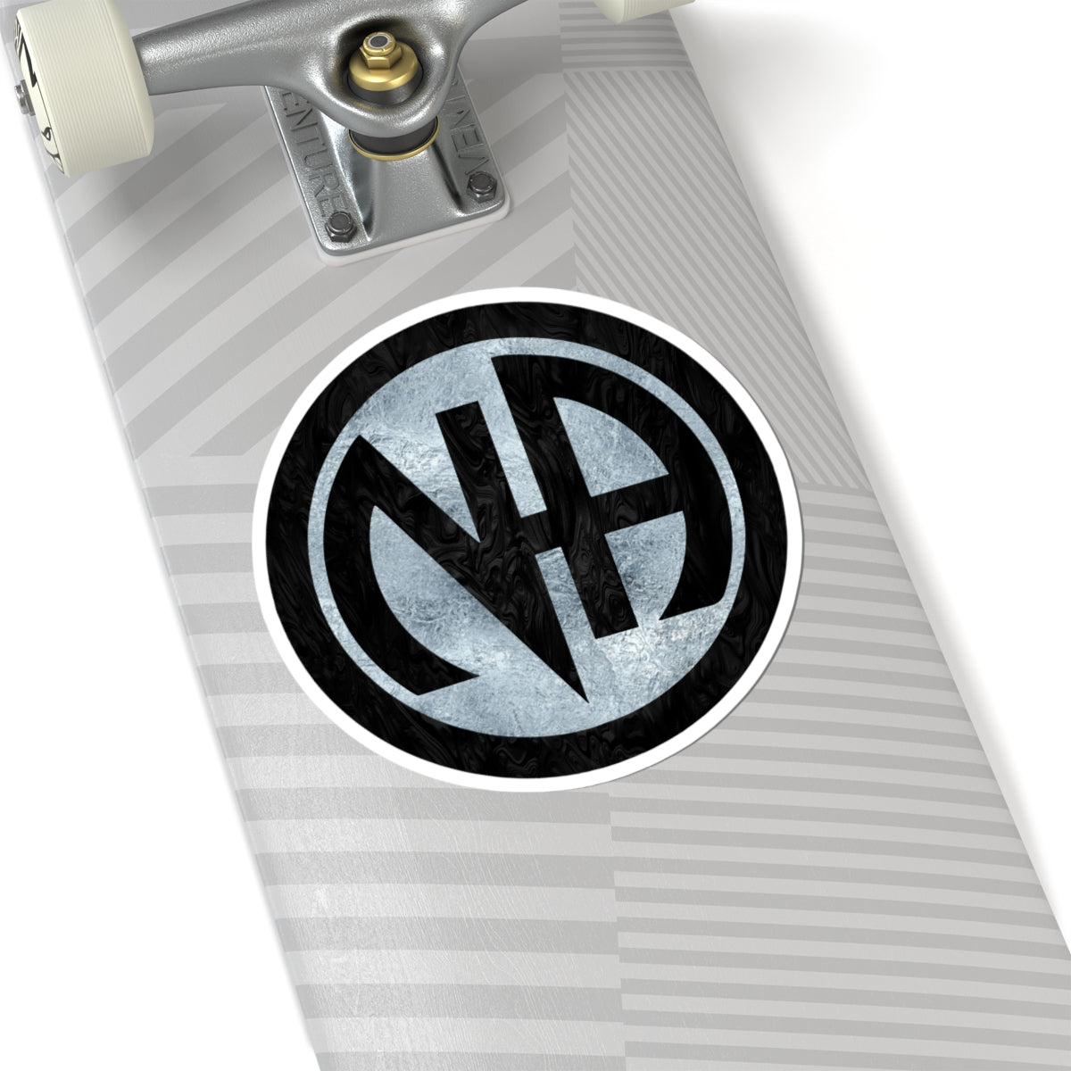Iced Narcotics Anonymous Symbol Sticker – Bold Recovery Support ArtKiss-Cut Stickers