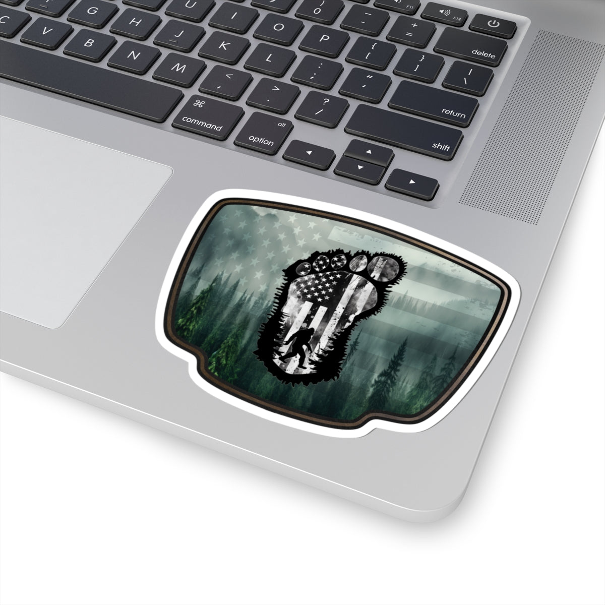 BigFoot Patriot kiss-cut stickers