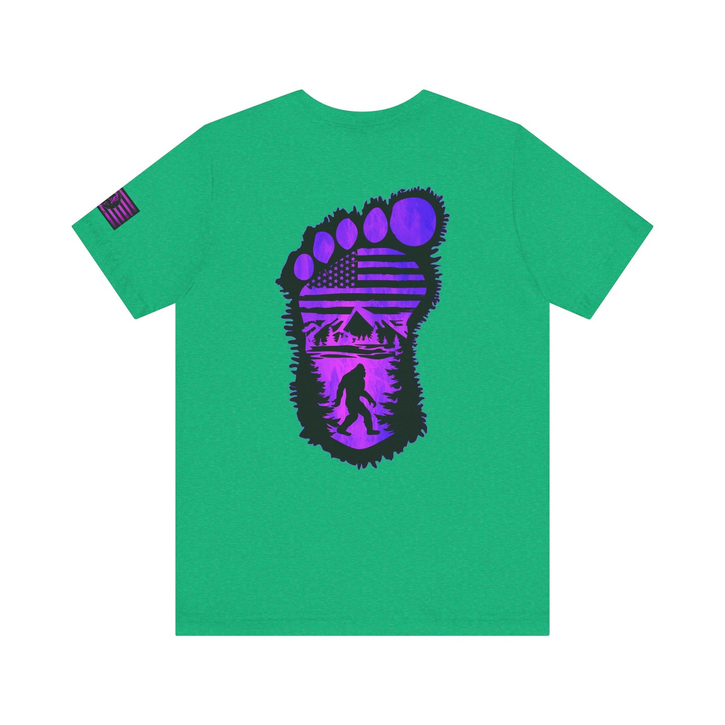 Bigfoot Adventure Unisex Tee, Retro Graphic Shirt, Nature Lover Gift, Camping Shirt, Outdoorsy Apparel, Summer Style