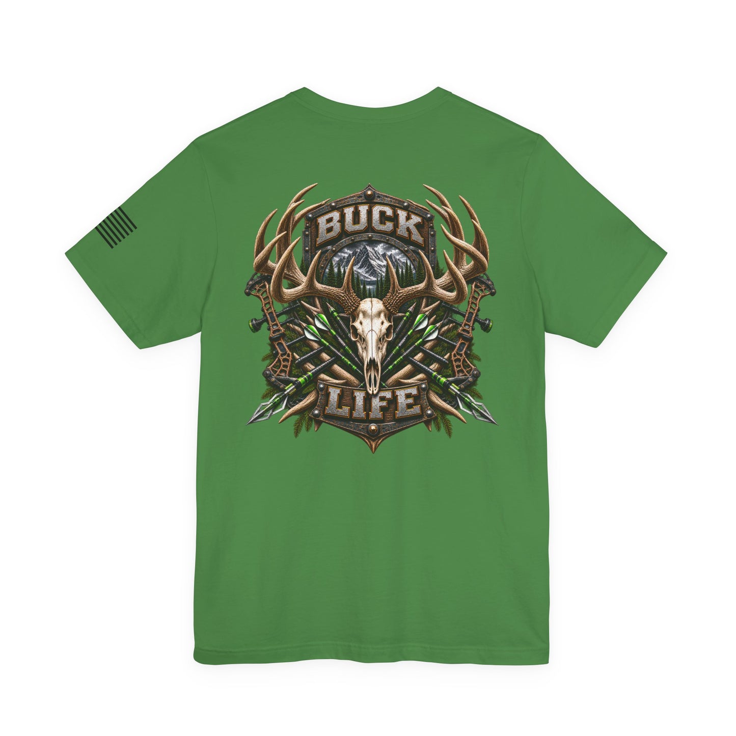 Buck Life Deer Hunting T-Shirt – WRAEVN OUTDOORS Whitetail Hunter Tee