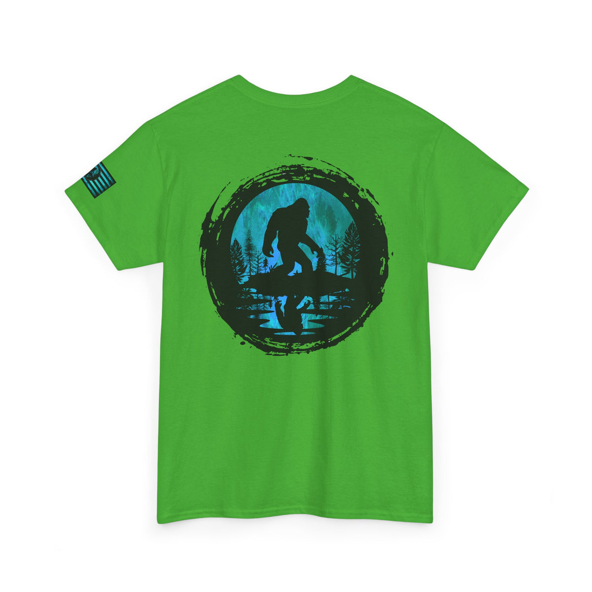 Bigfoot Adventure Unisex Heavy Cotton Tee – Perfect for Outdoorsy Souls, Nature Lovers, Hiking, Camping, Gifts