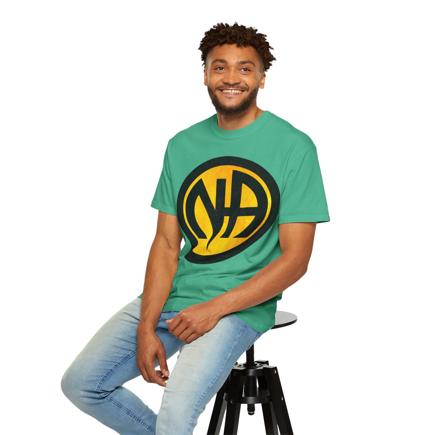 Narcotics Anonymous NA Logo – Yellow & Black Recovery Symbol Art T-Shirt, Recovery T-Shirt
